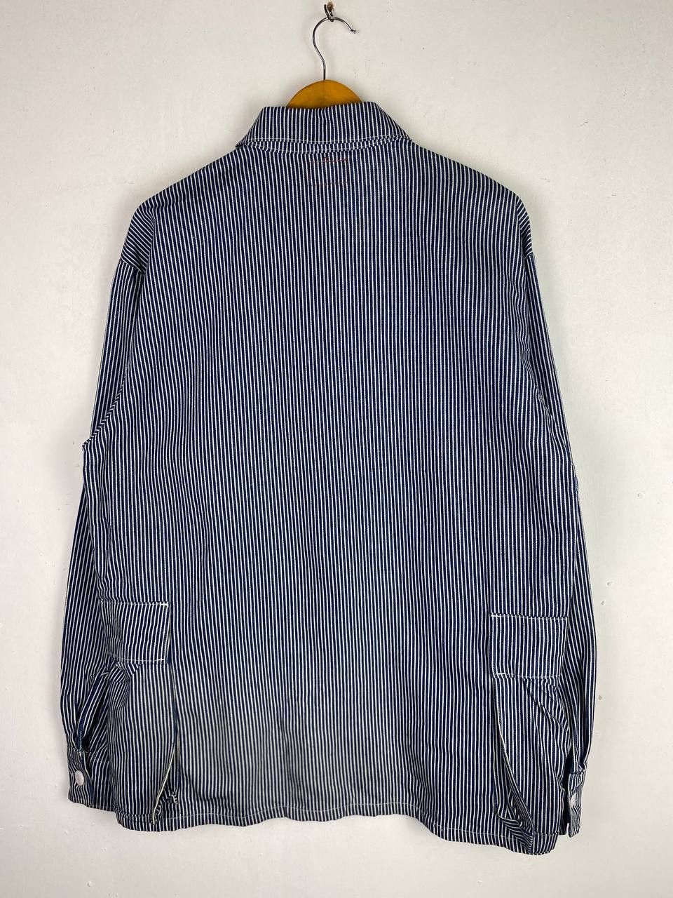 Vintage vintage haystack hickory striped denim jacket made in usa Size US XL / EU 56 / 4 - 7 Thumbnail