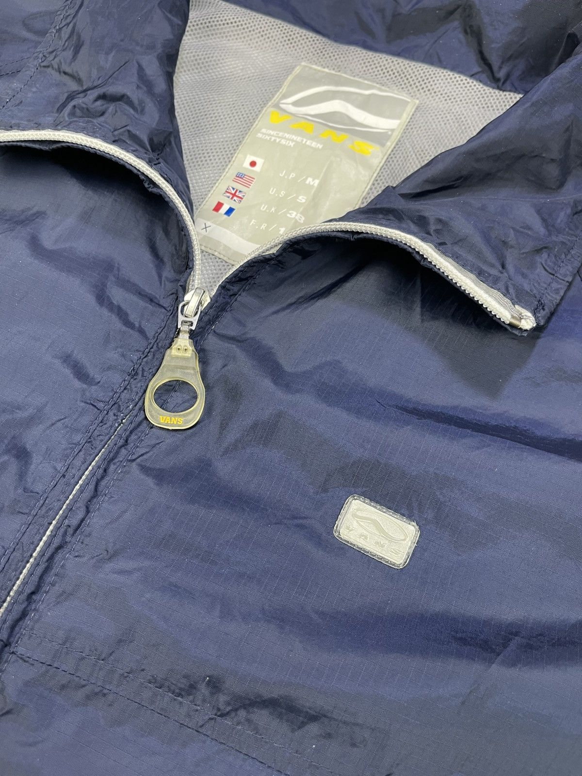 Vans Vans Colorblock Zipper Nylon Windbreaker Jacket Size US S / EU 44-46 / 1 - 11 Thumbnail