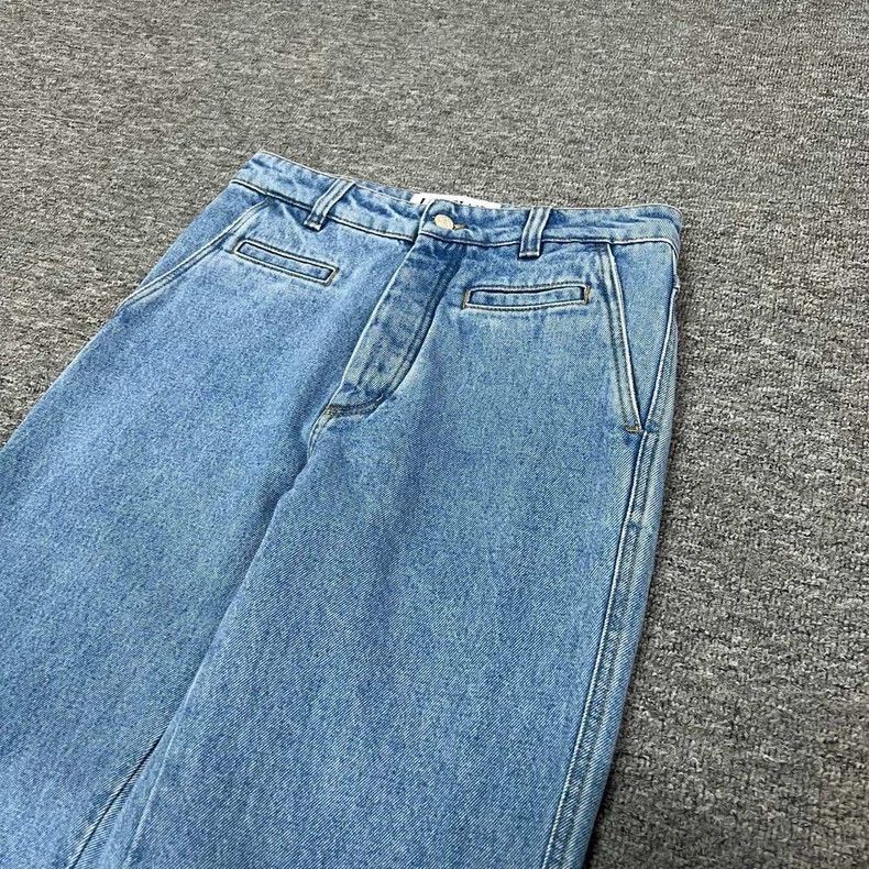 Loewe Loewe Washable denim with edge leather label Size US 34 / EU 50 - 4 Thumbnail