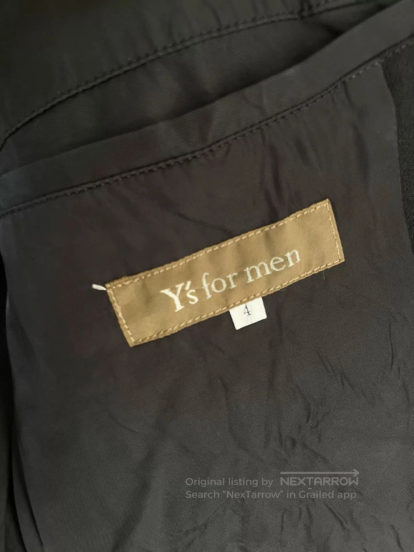 Yohji Yamamoto Yohji Yamamoto YS Men's Commuter Jacket. Size US S / EU 44-46 / 1 - 4 Thumbnail