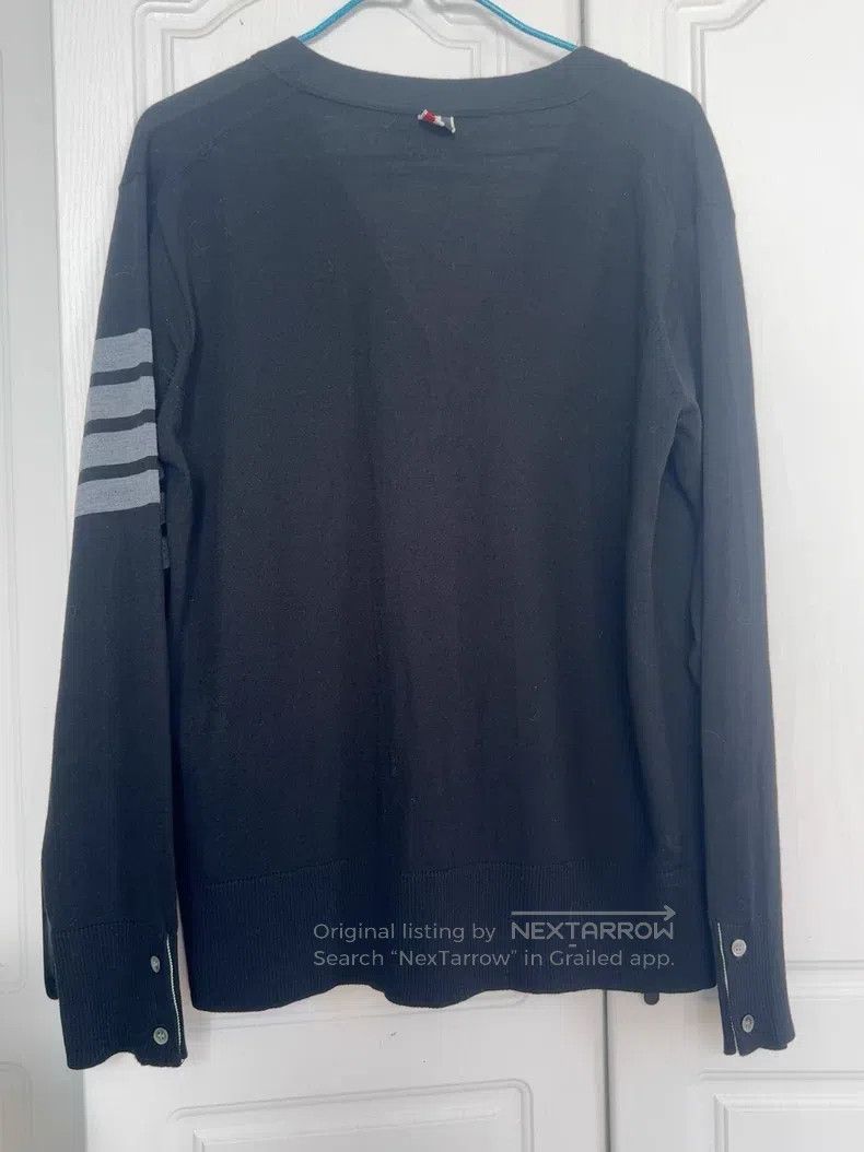 Thom Browne Thom Browne Wool Cardigan, Black Size US L / EU 52-54 / 3 - 3 Thumbnail