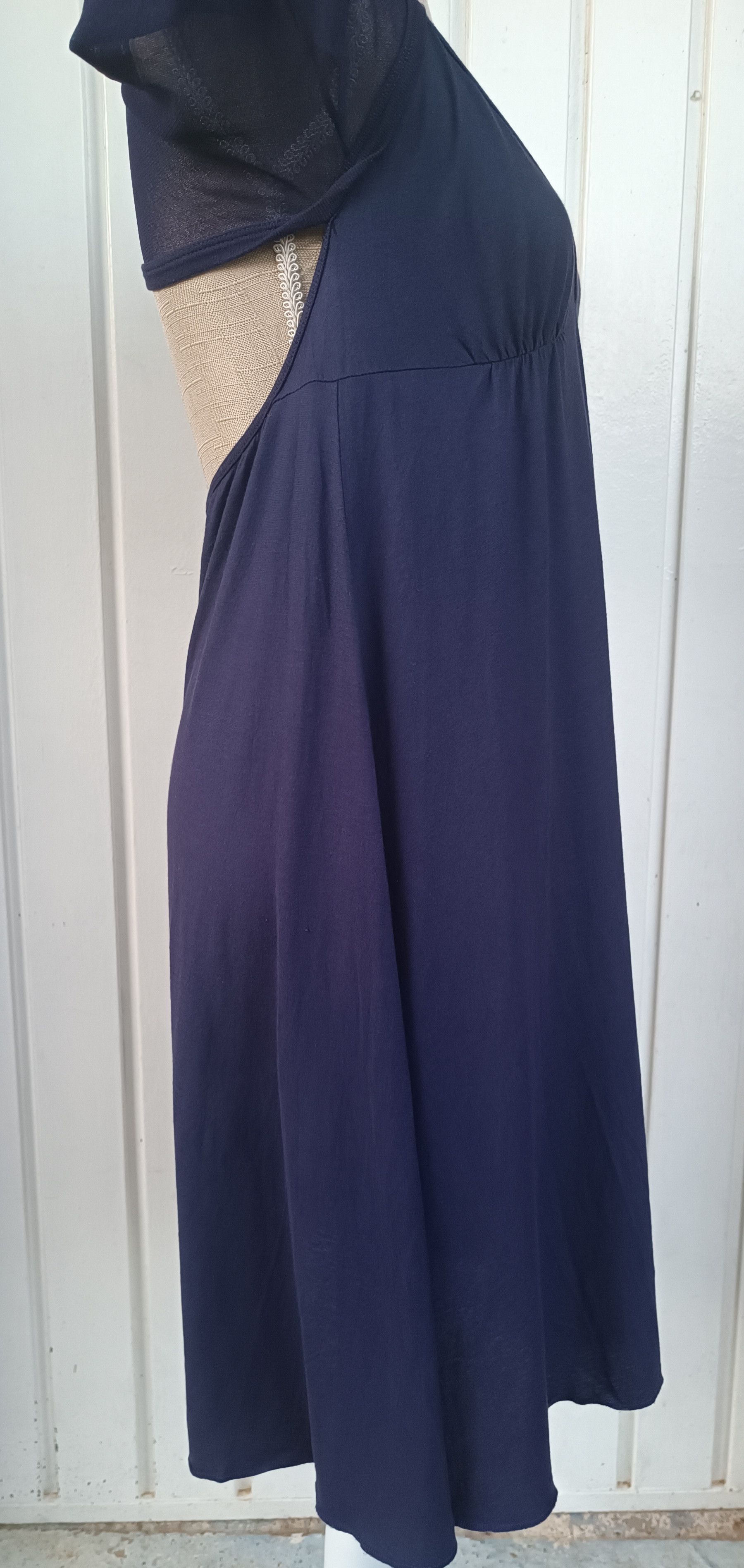 Jean Paul Gaultier Midnight blue - 2 pieces - midi dress Size M / US 6-8 / IT 42-44 - 9 Thumbnail