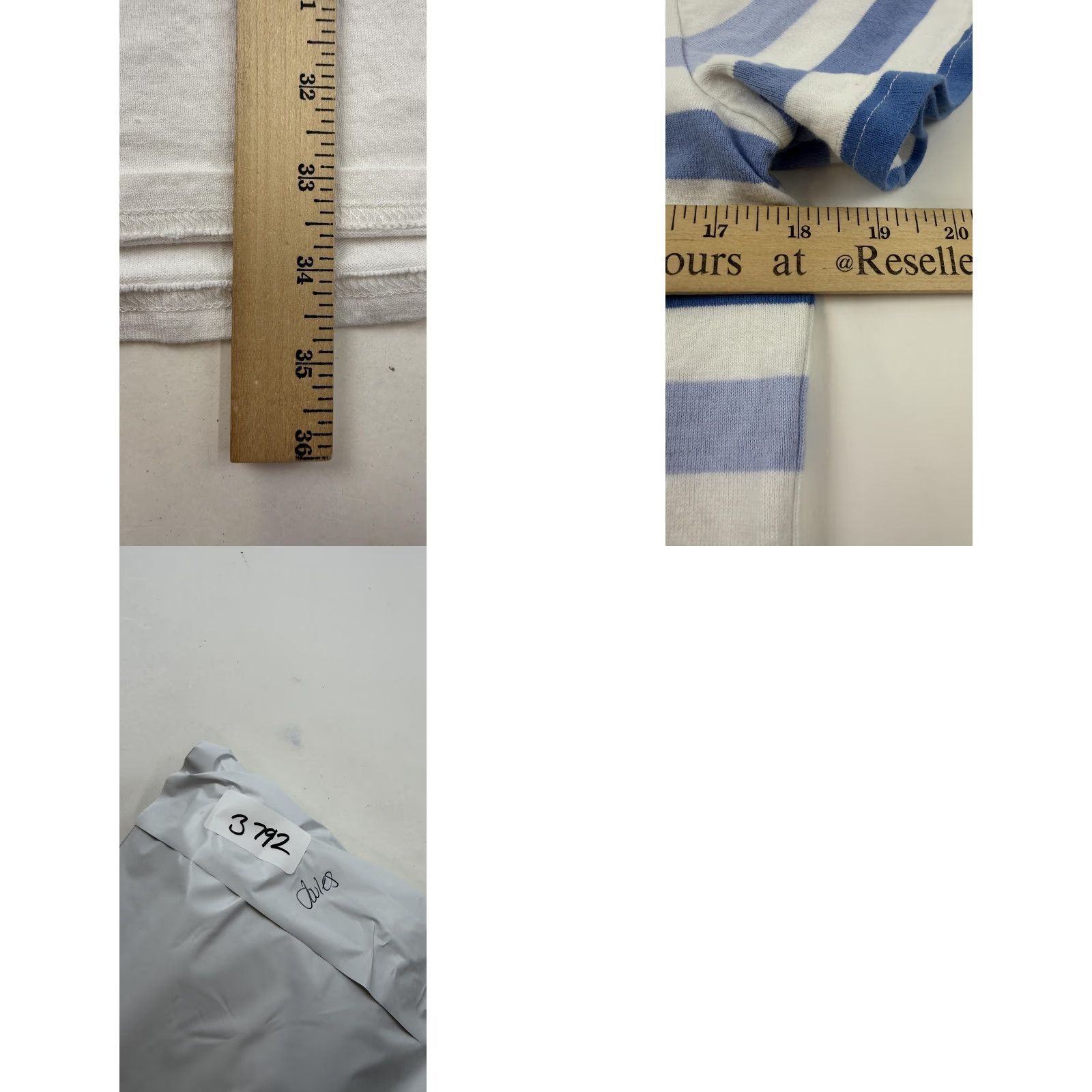 Vintage Joules T-Shirt Dress Womens 10 Blue White Striped Short Sleeve Riviera Nautical Dress - Short Size L / US 10 / IT 46 - 8 Thumbnail