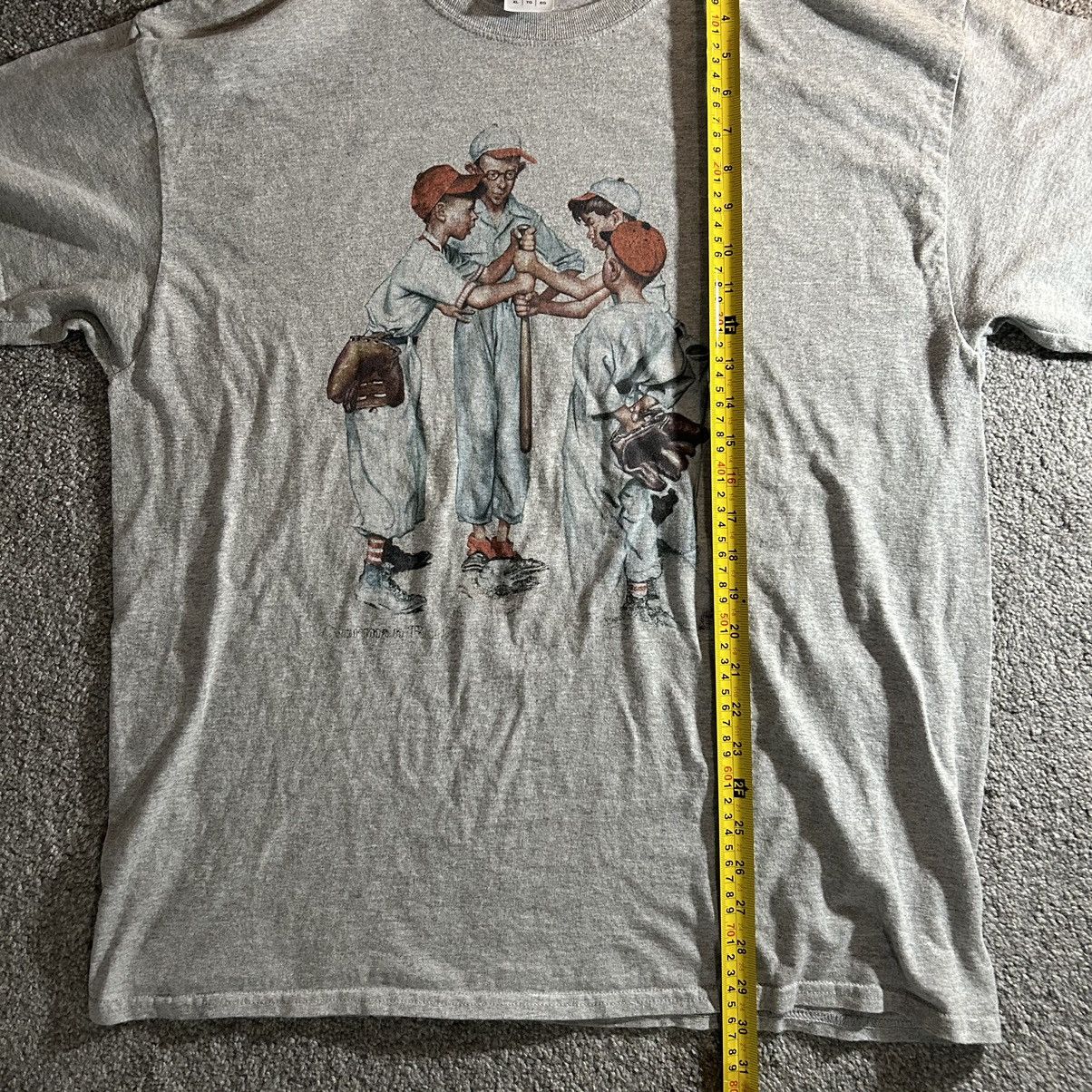 Gildan Vintage 1990s heavy cotton baseball kids tee Size US XL / EU 56 / 4 - 6 Thumbnail
