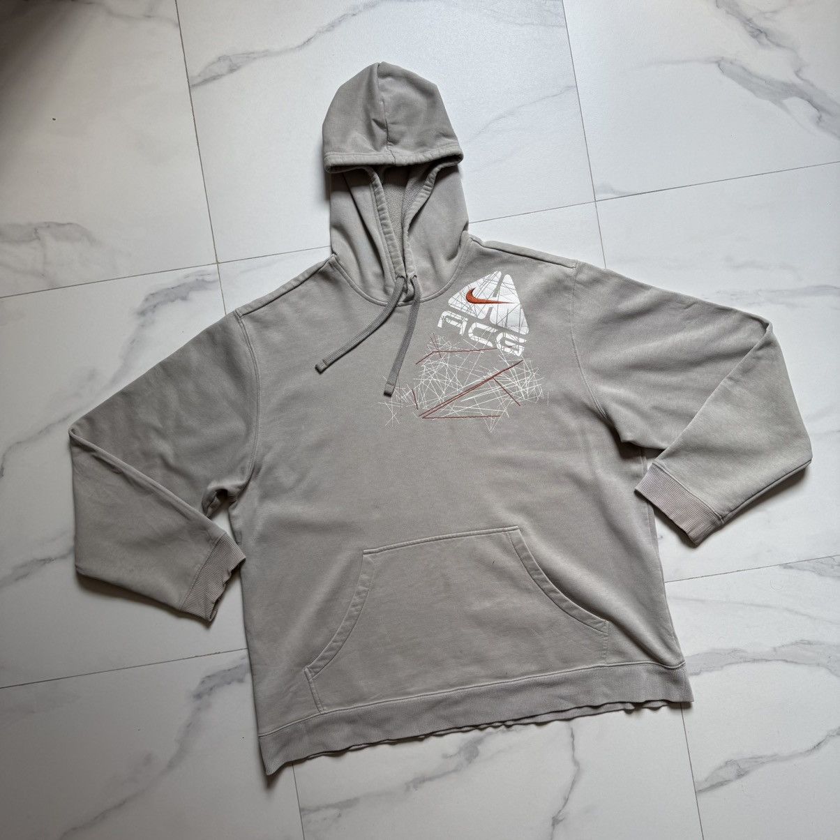 Nike ACG Vintage Y2K Nike ACG Vectors Hoodie Size US XL / EU 56 / 4 - 3 Thumbnail