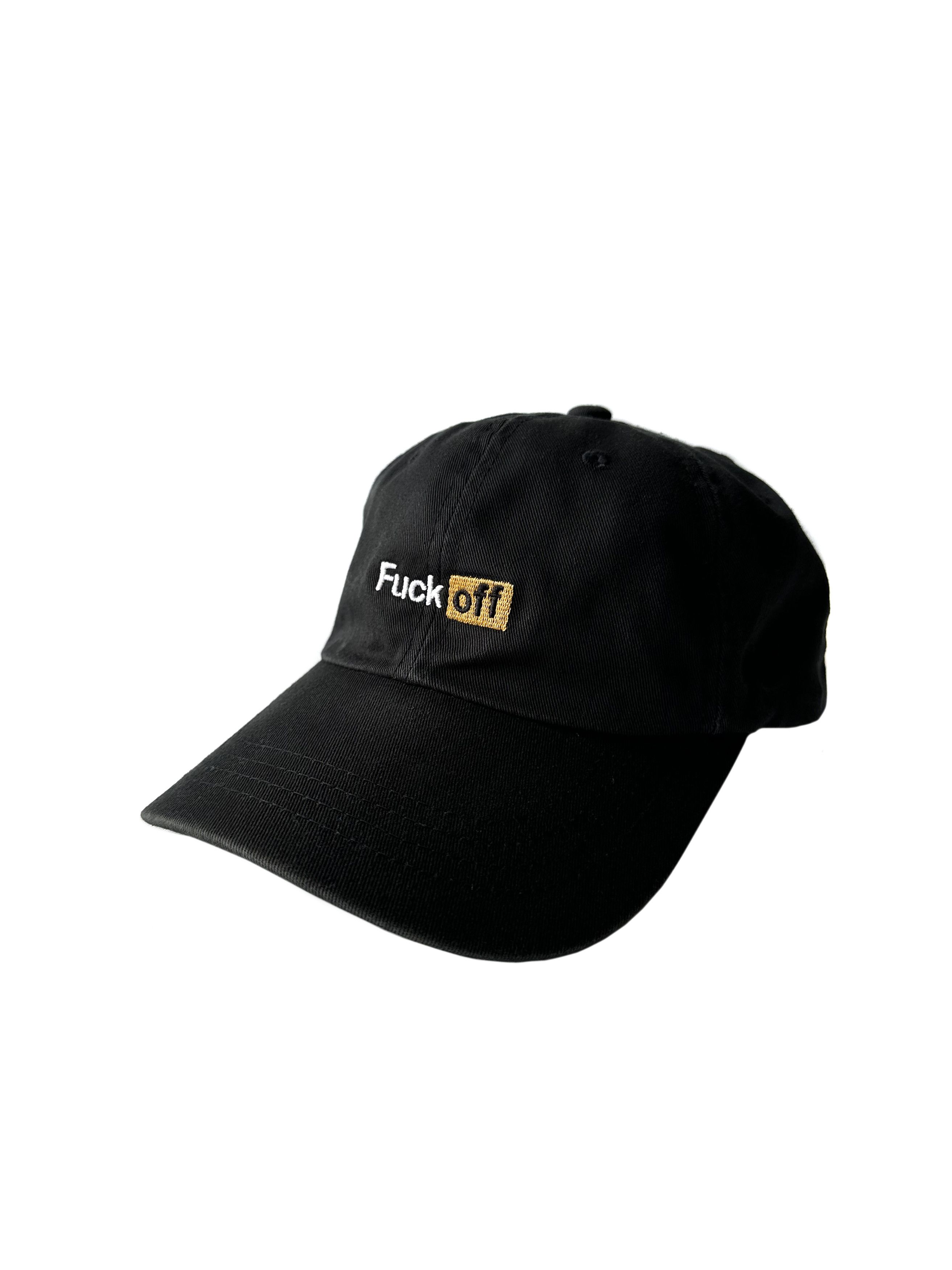 Other Fuck Off "turn Up" black cap Size ONE SIZE - 1 Thumbnail