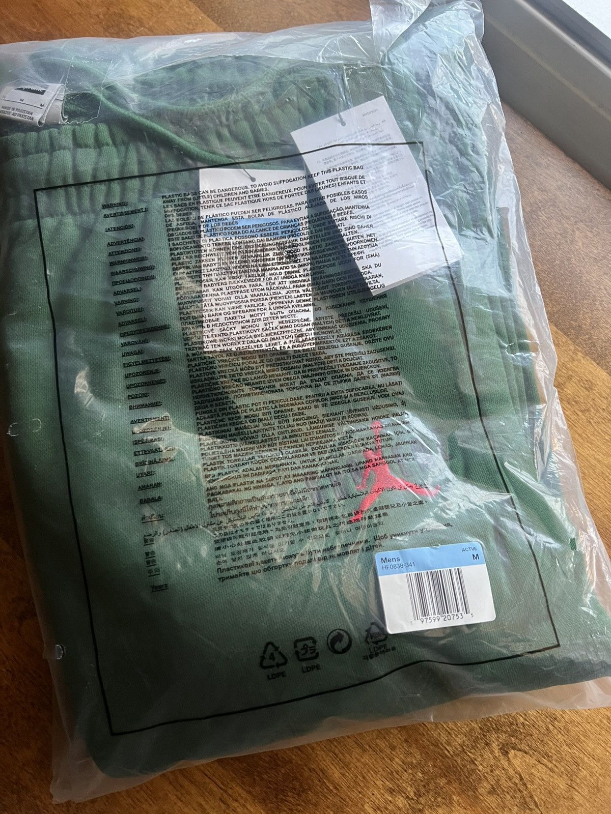 Jordan Brand × Supreme Supreme Jordan Sweatpants Green Size US 32 / EU 48 - 4 Thumbnail