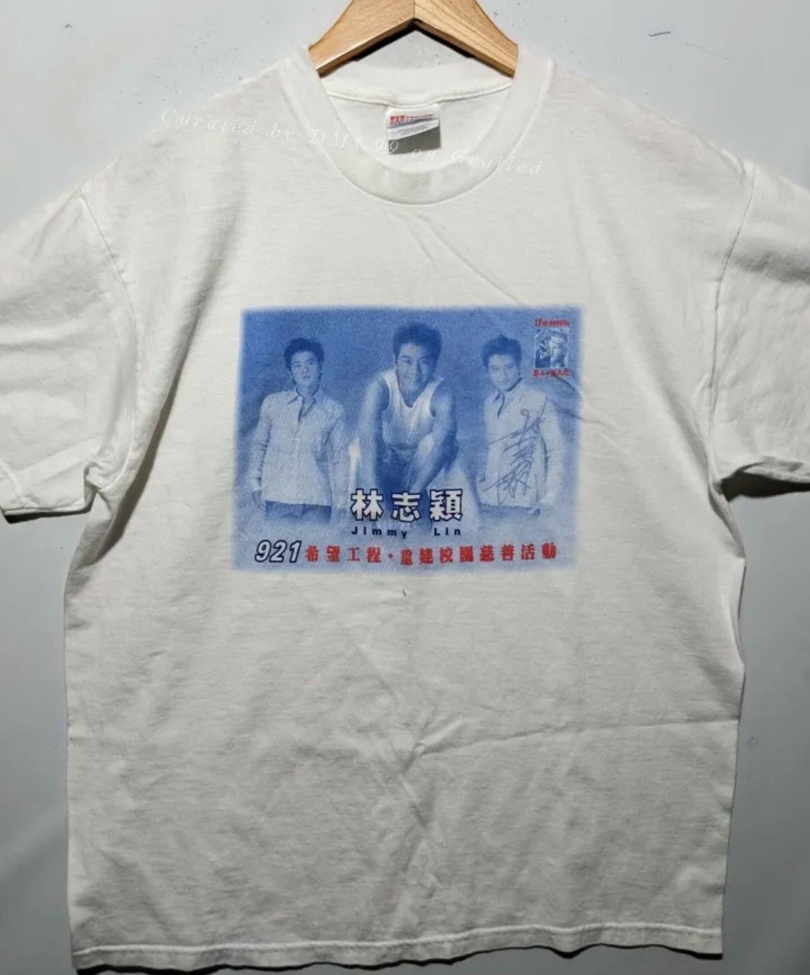 Other Vintage Jimmy Lin Project Hope Rebuild Tee Size US M / EU 48-50 / 2 - 1 Thumbnail