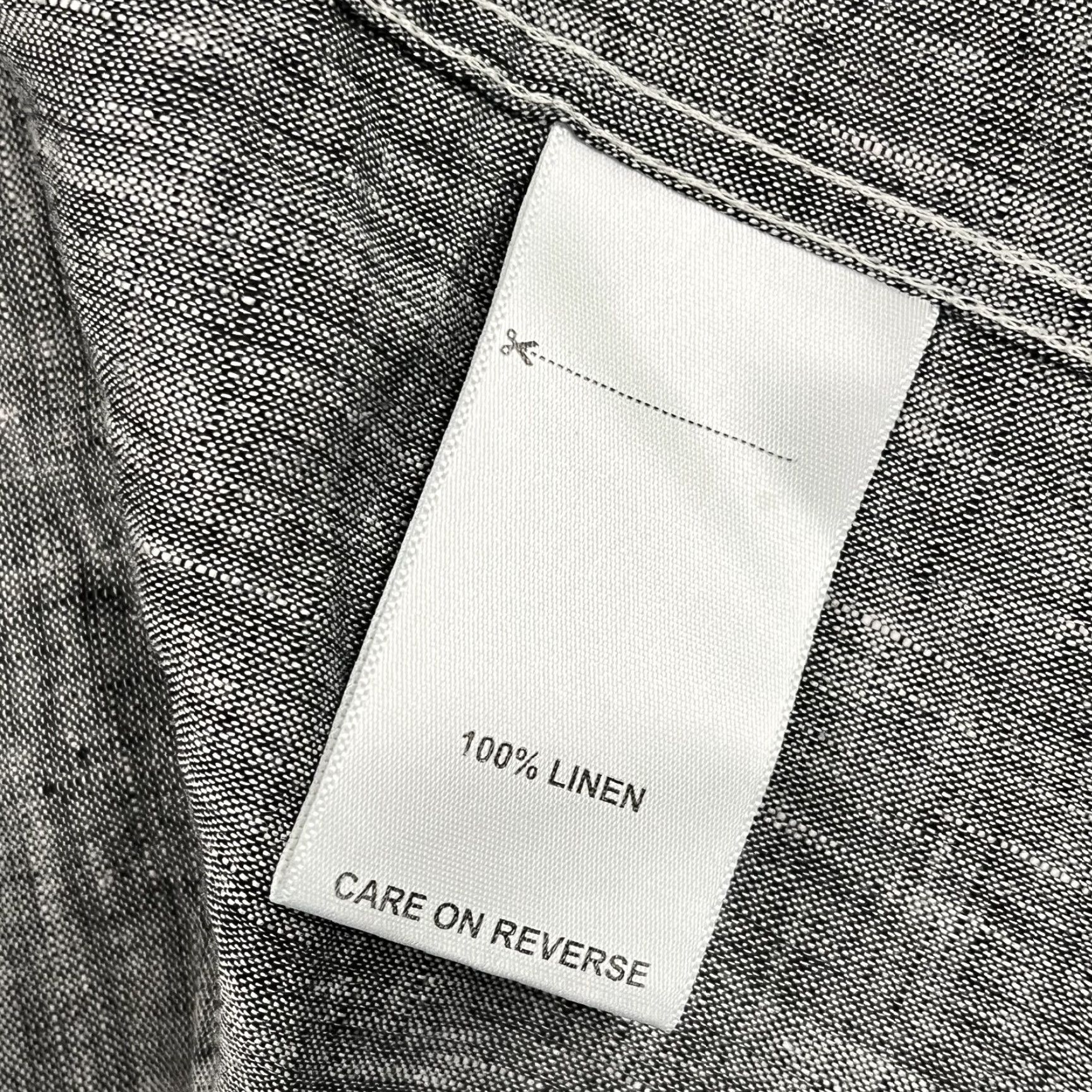 Billy Reid Billy Reid Shirt Mens Medium Standard Fit 100% Linen Button Down Gray Preppy S/S Size US M / EU 48-50 / 2 - 3 Thumbnail