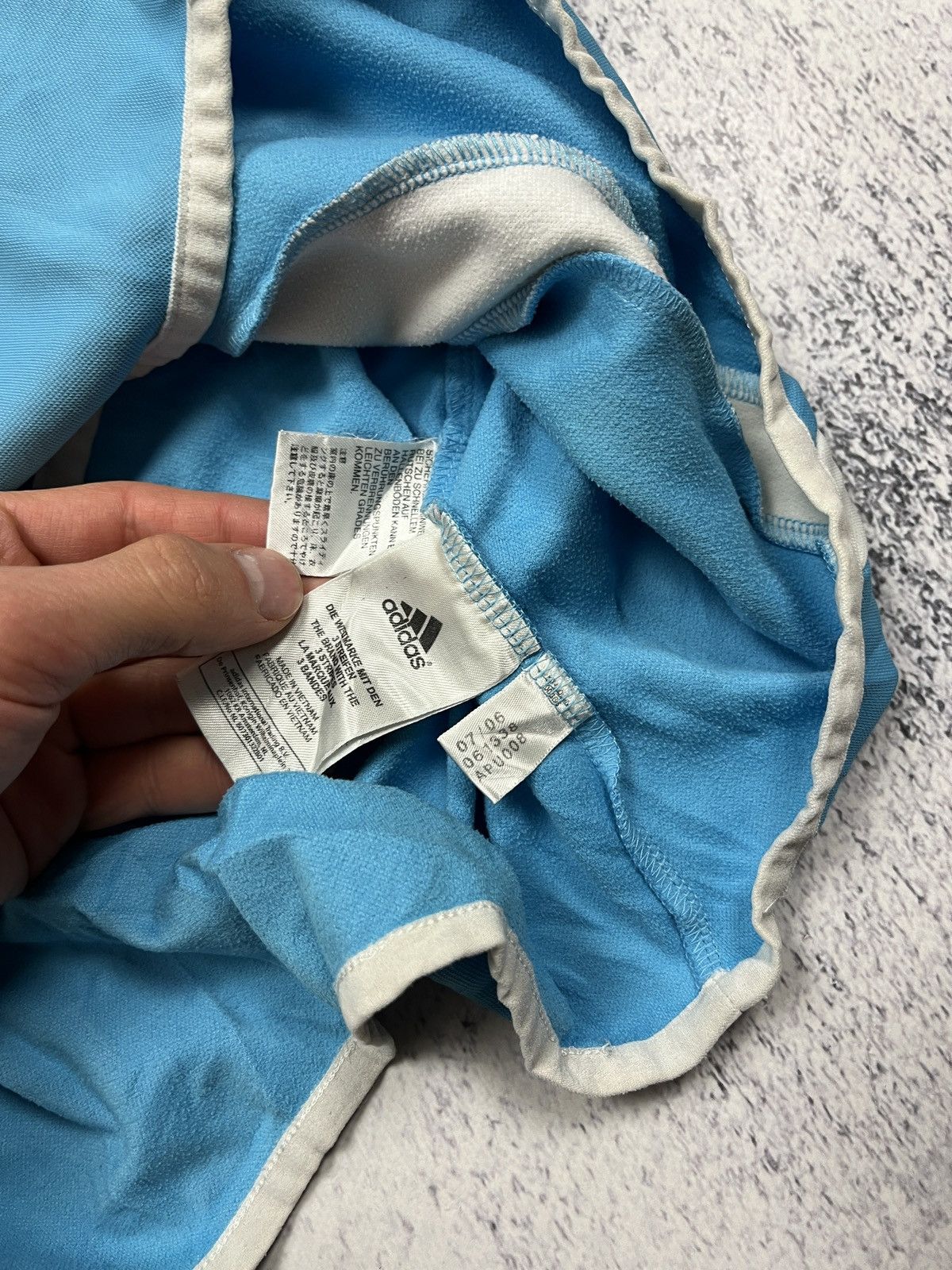 Adidas Adidas Olympique Marseille 00’s Blue Sweatshirt Blokecore Size US M / EU 48-50 / 2 - 14 Thumbnail