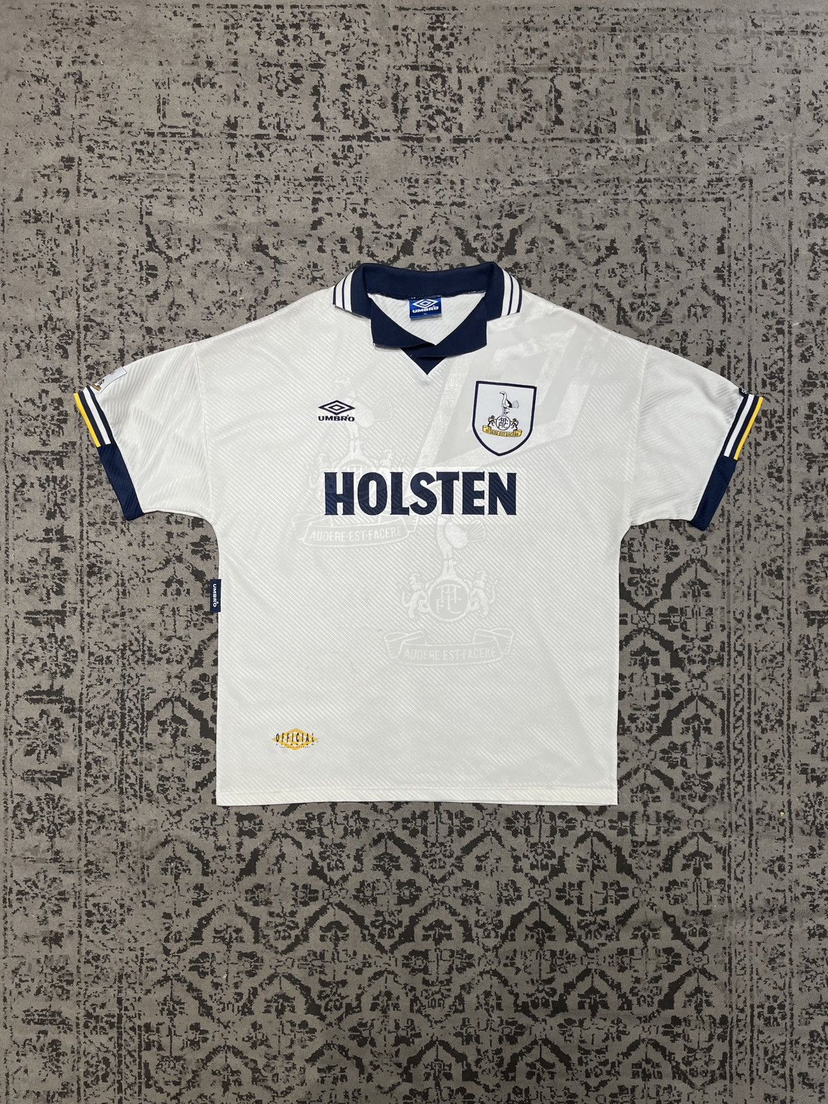 Vintage Tottenham Hotspur 1993/1995 Home Kit Size US XL / EU 56 / 4 - 1 Thumbnail