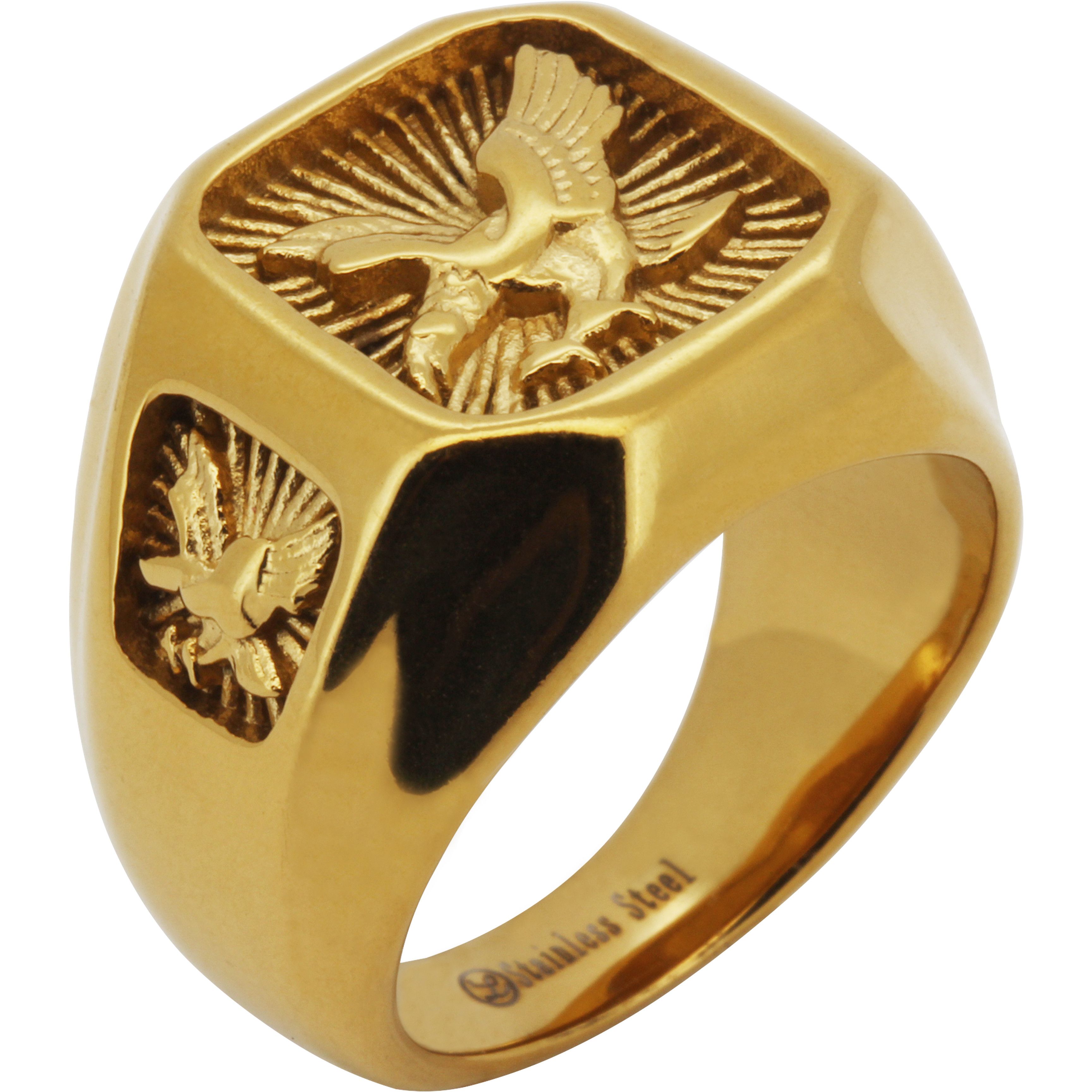 Jewelry × Playboy × Vintage Gold Playboy Bunny Signet Ring Size 10