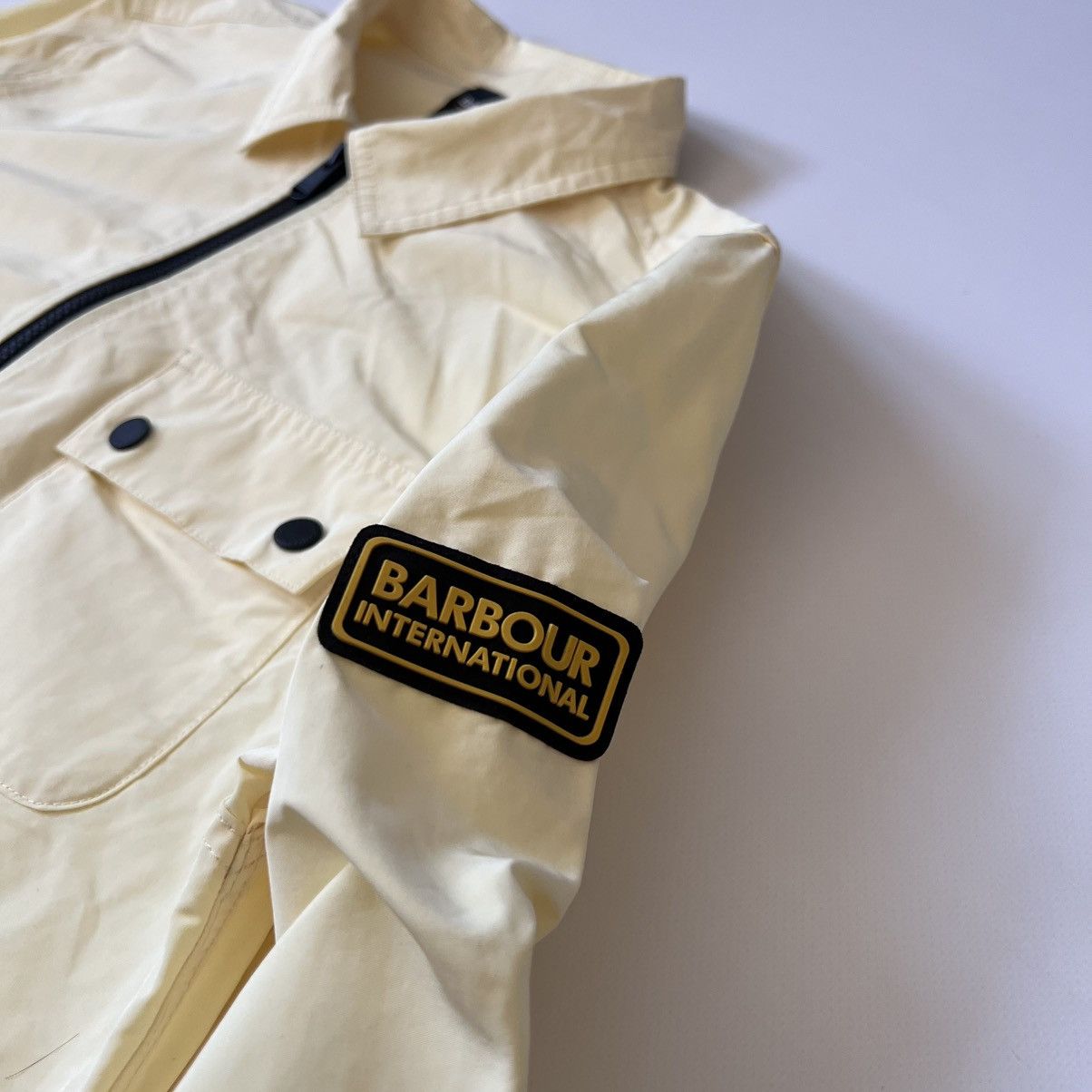 Barbour Barbour International Skyline Overshirt Yellow Mens L Size US L / EU 52-54 / 3 - 3 Thumbnail
