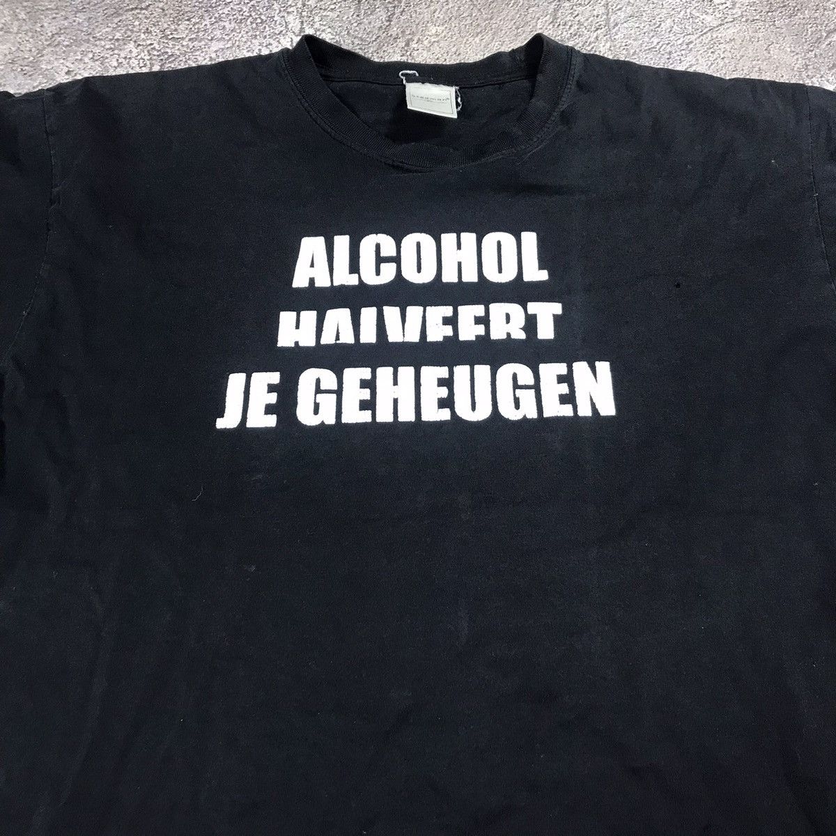 VINTAGE Y2K ADULT SLOGAN FUNNY TEE ALCOHOL
