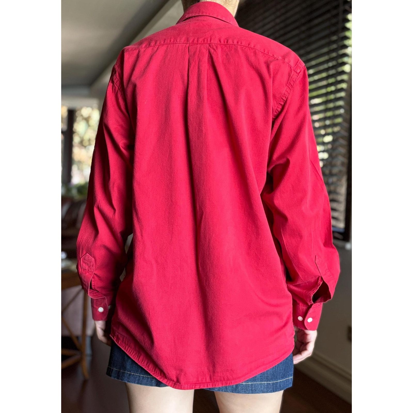 Warner Bros Warner Bros Looney Tunes Red Shirt Studio Store Embroidered Size US S / EU 44-46 / 1 - 4 Thumbnail