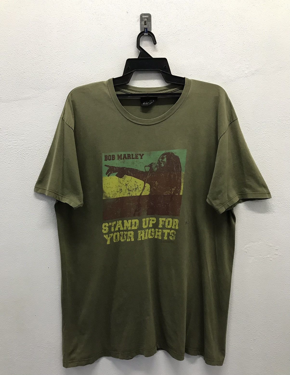 Bob Marley × Vintage × Zion Rootswear Zion Rootwear Bob Marley Stand Up For Your Rights Shirt Size US L / EU 52-54 / 3 - 1 Thumbnail