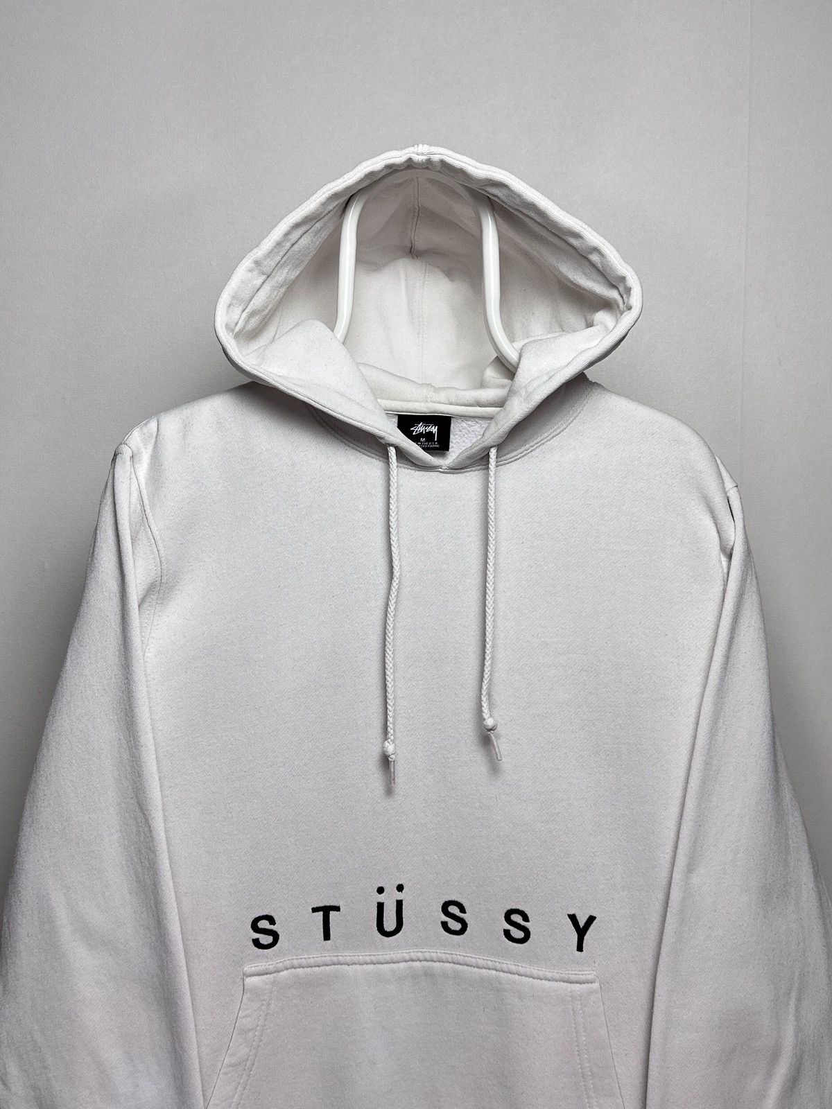 Stussy Stussy Basic Hoodie Logo Size M Size US M / EU 48-50 / 2 - 2 Thumbnail