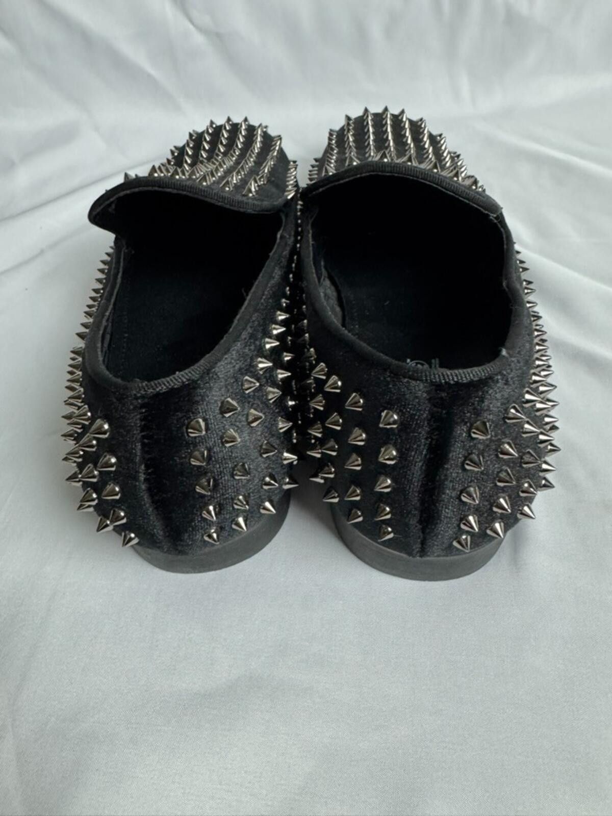 Other Abound Mens Spike Loafers Size 11 Silver Studded Dress Shoes Size US 11 / EU 44 - 2 Thumbnail
