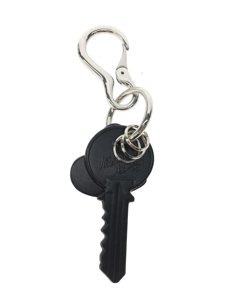 Vivienne Westwood Orb Logo Leather Keychain Size ONE SIZE - 2 Thumbnail