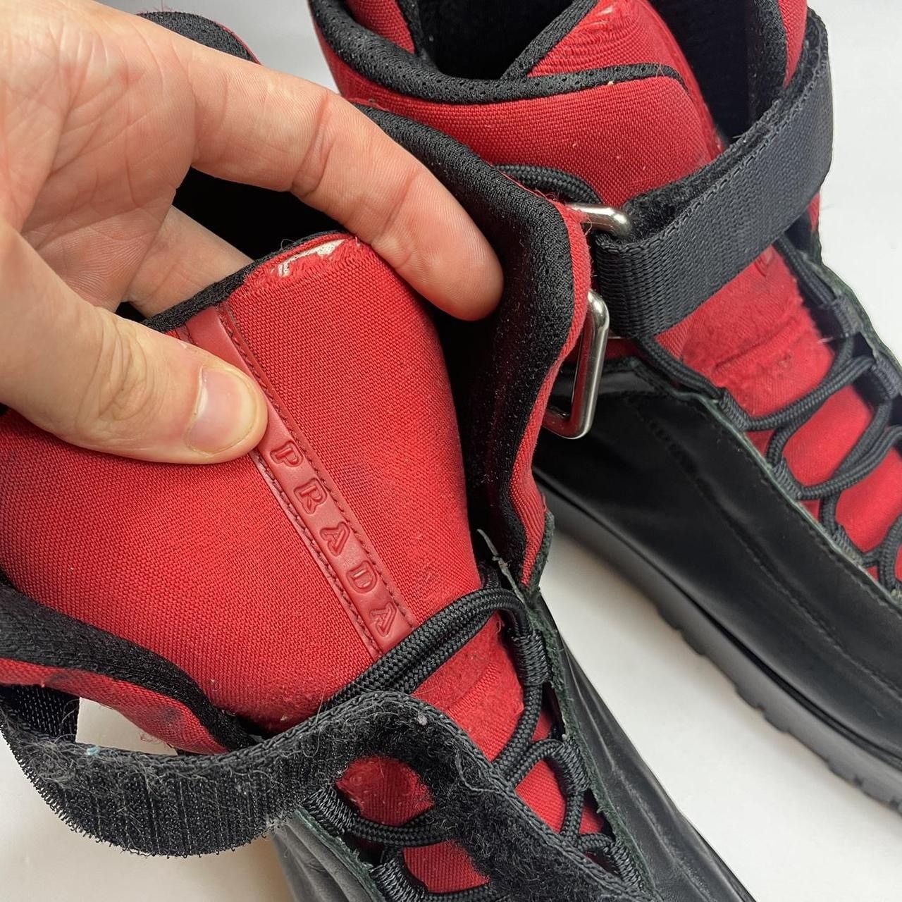 Prada × Vintage Vintage Prada Leather Boots Size US 7 / EU 40 - 4 Thumbnail