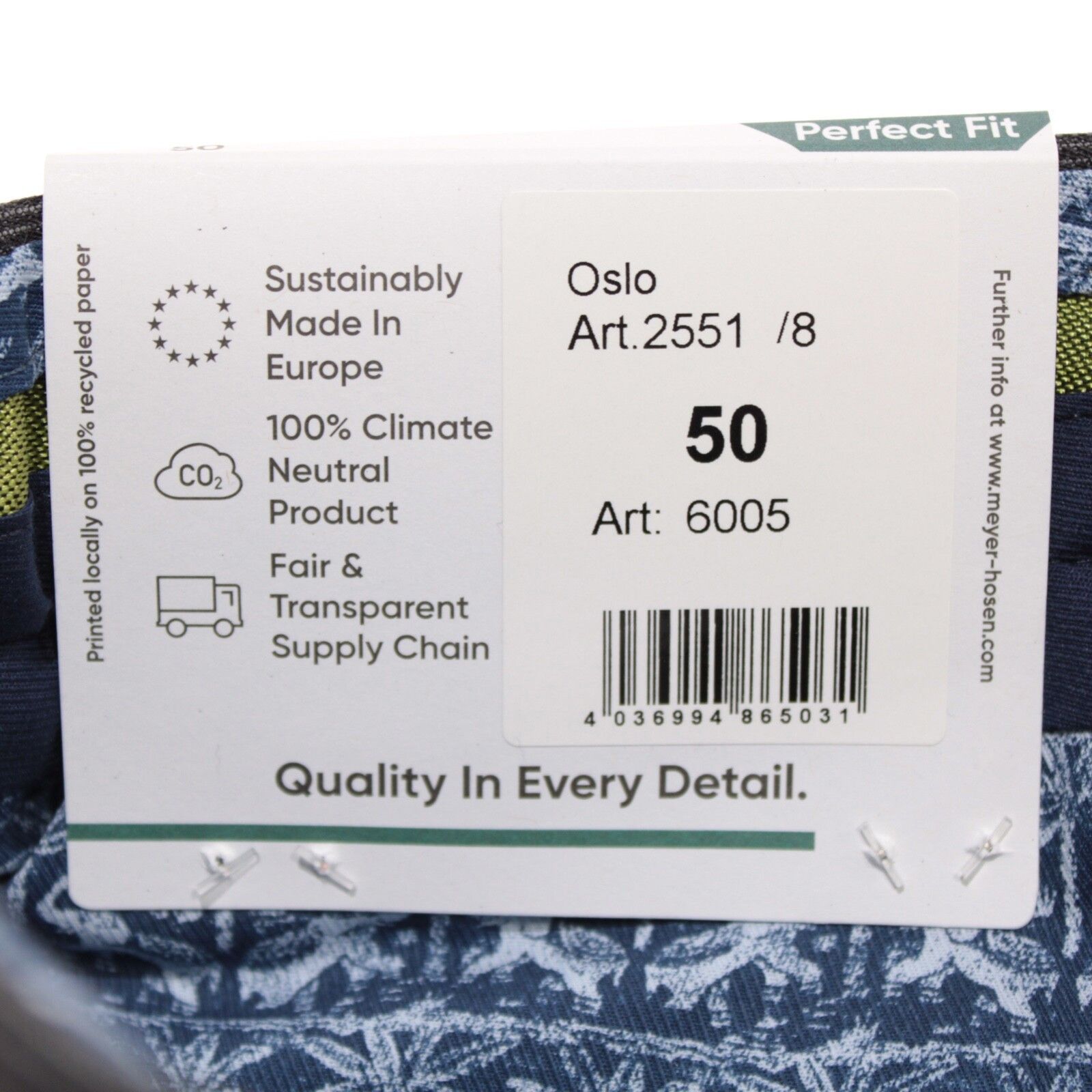 Other Meyer New with tags Dress Pants Size 34 US In Gray Size US 34 / EU 50 - 9 Thumbnail