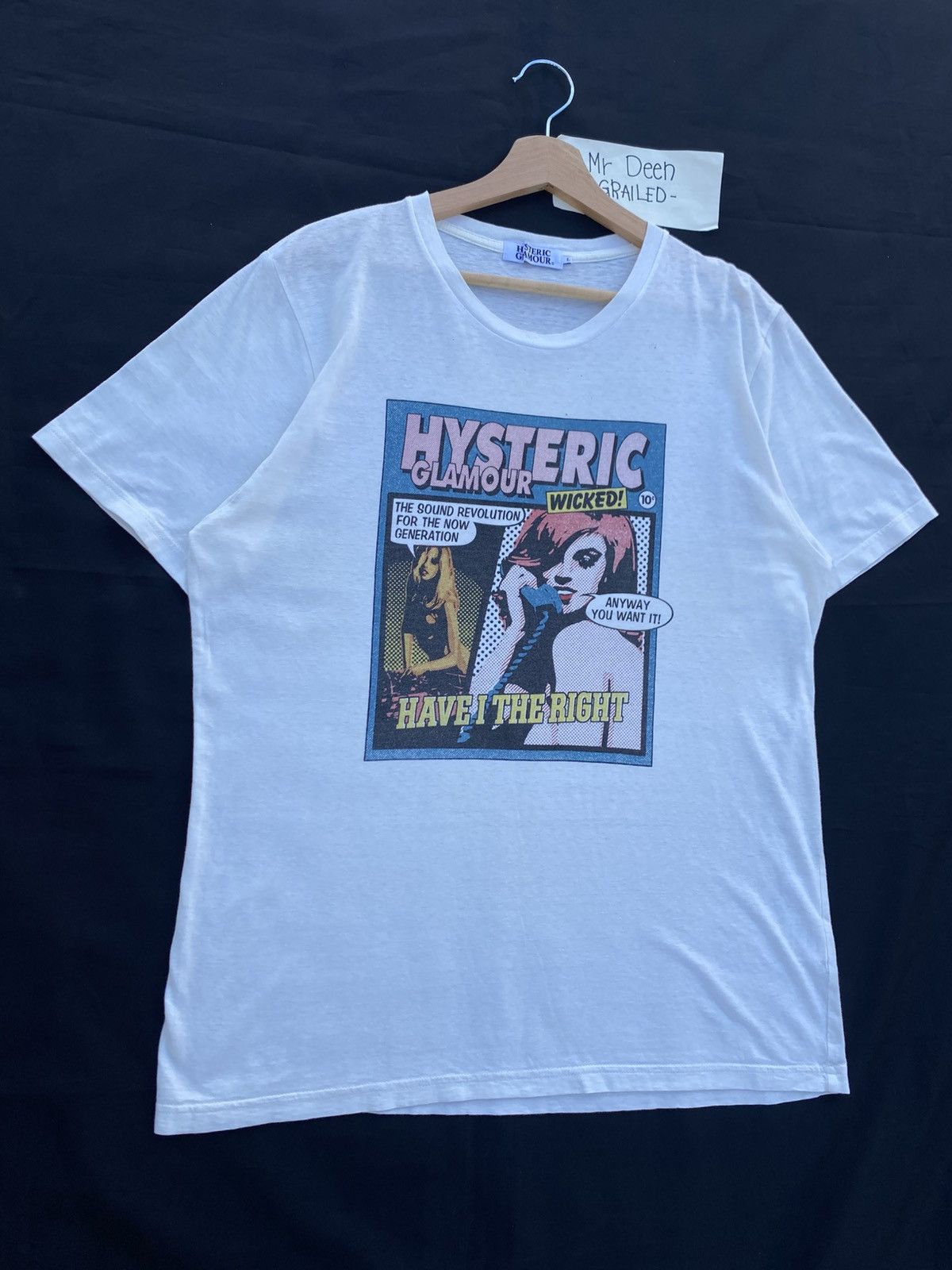 Hysteric Glamour Rare Vintage Hysteric Glamour Sexy Women Wicked Tshirt Size US M / EU 48-50 / 2 - 3 Thumbnail