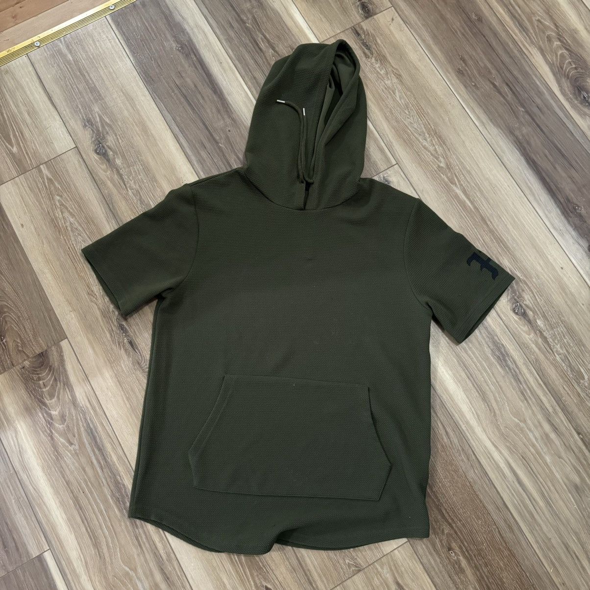Forever 21 × Other Hardkour Performance OCR Never Stops Hooded Tee Olive L Used Size US M / EU 48-50 / 2 - 1 Thumbnail