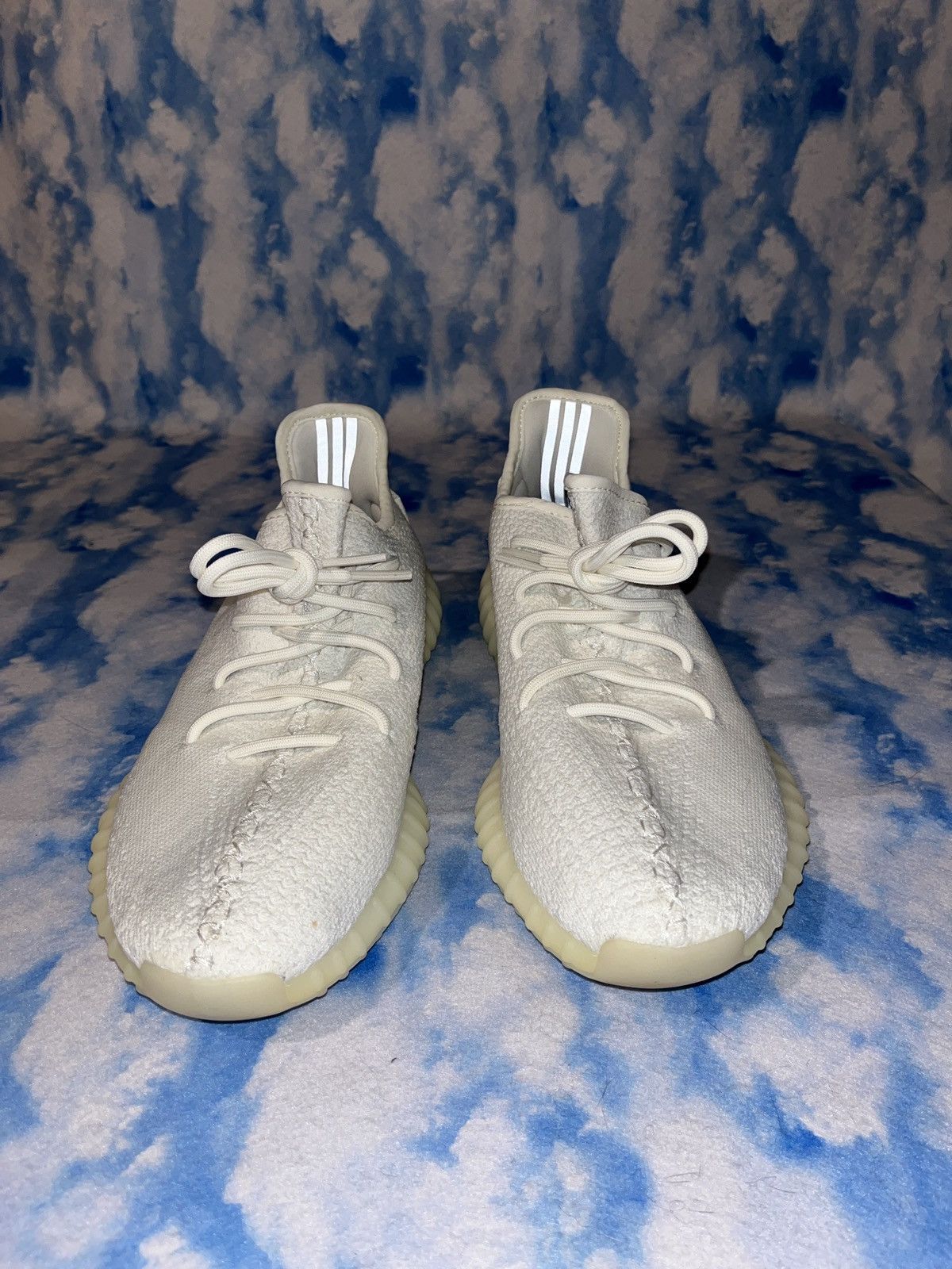 Adidas × Kanye West Yeezy Boost 350 V2 Triple White Size US 11 / EU 44 - 3 Thumbnail