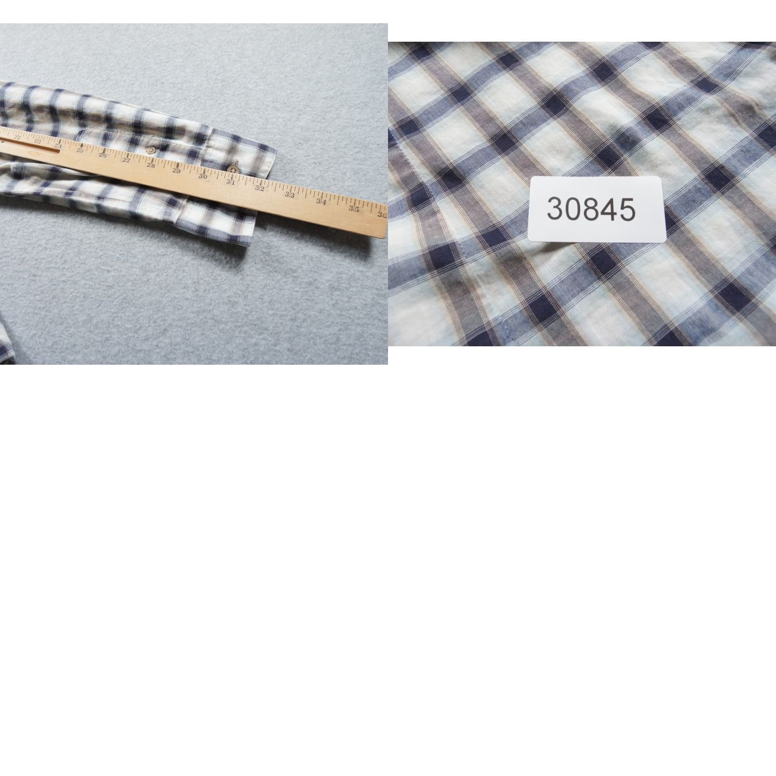 John Varvatos John Varvatos Shirt Mens M Button Down Long Sleeve Collared Check Size US M / EU 48-50 / 2 - 9 Thumbnail