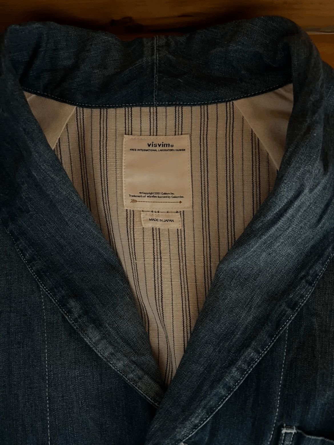 Visvim Sz 1 Visvim 19SS Four Corners Denim Coat Size US S / EU 44-46 / 1 - 9 Thumbnail