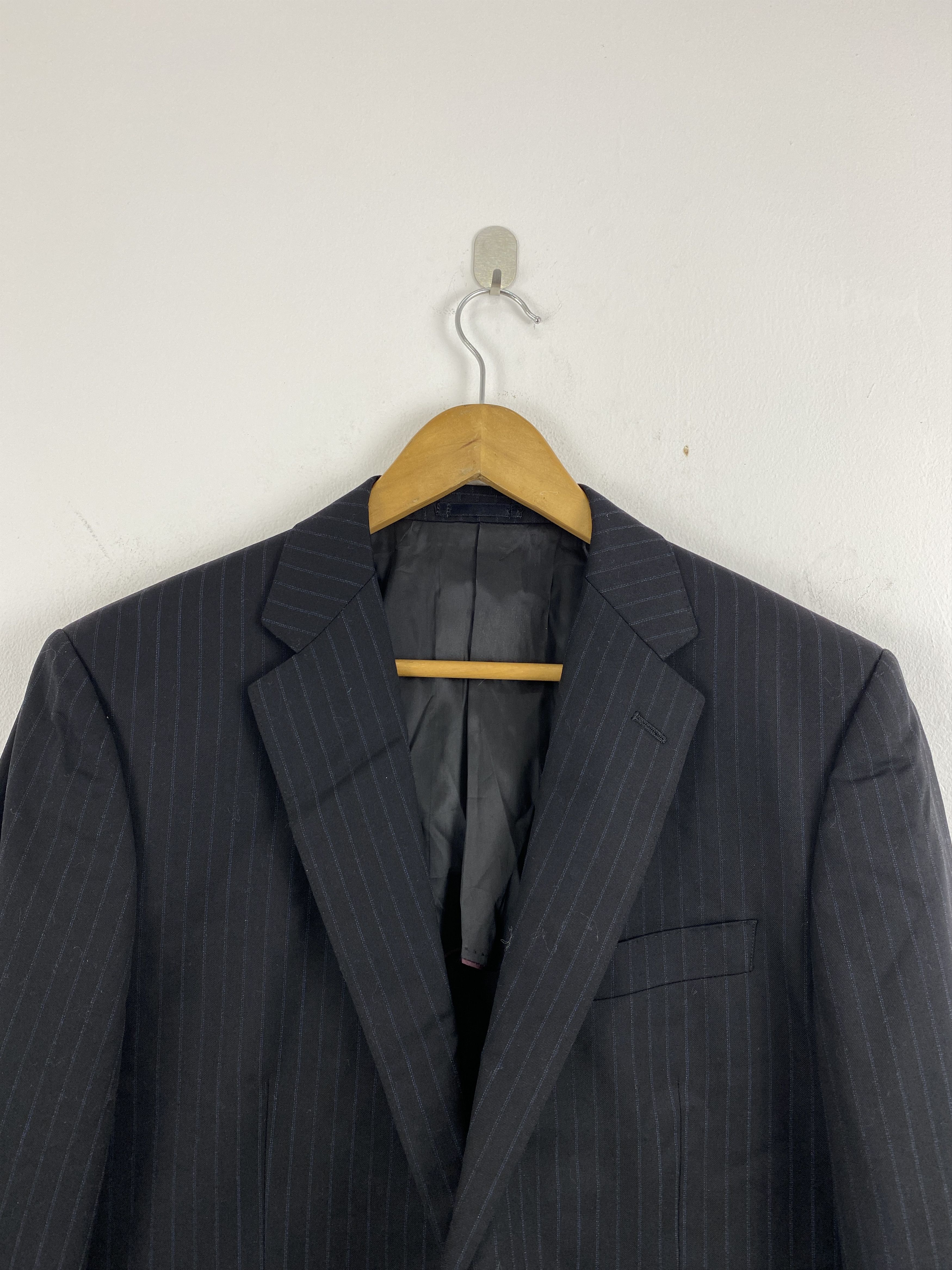 Kansai Yamamoto Vintage Kansai Yamamoto Striped Blazer Jacket JA0094 Size US L / EU 52-54 / 3 - 2 Thumbnail