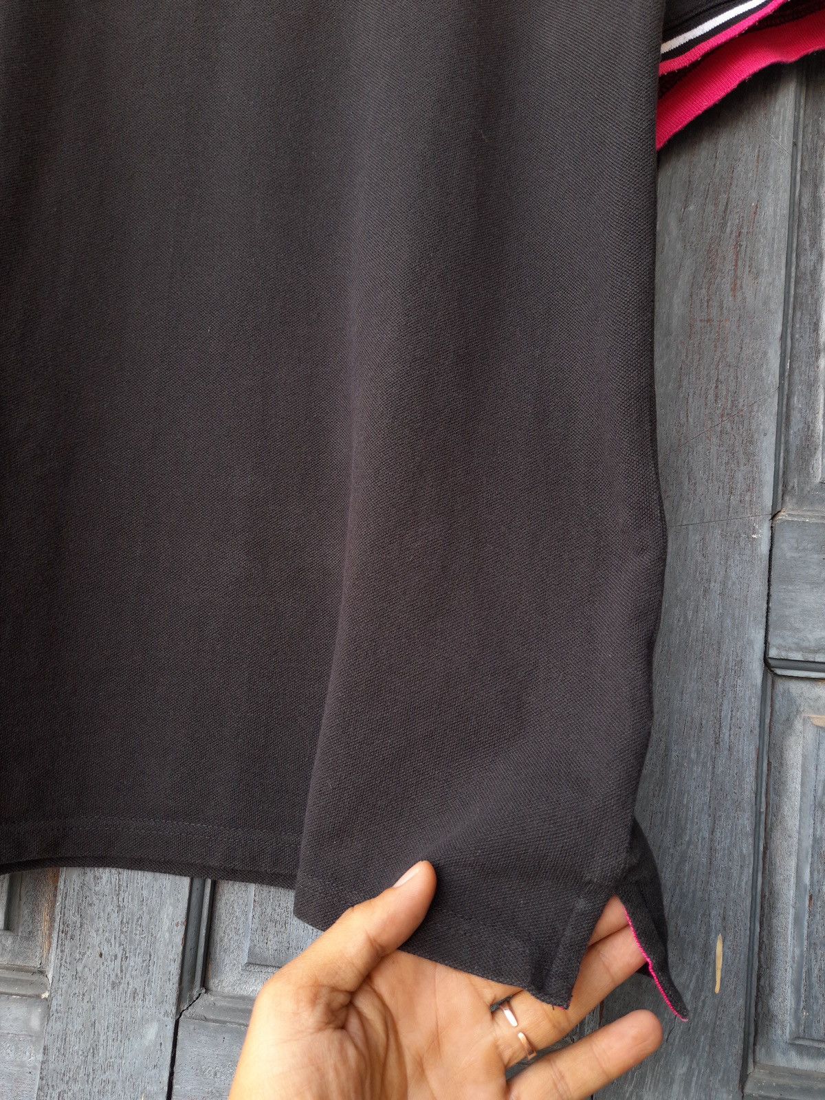 Japanese Brand Groover Grand Polo Shirt Black Pink Logo Y2K Streetwear Size US L / EU 52-54 / 3 - 7 Thumbnail