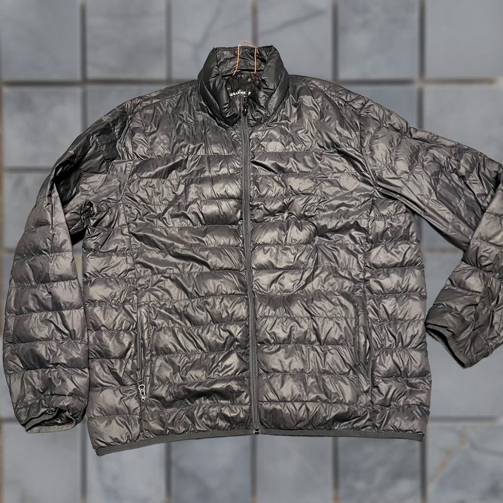 Vintage Hawke & Co Down Puffer Jacket Mens XXL Gray Nylon Coat Sports Performance Coat Size US XXL / EU 58 / 5 - 1 Thumbnail