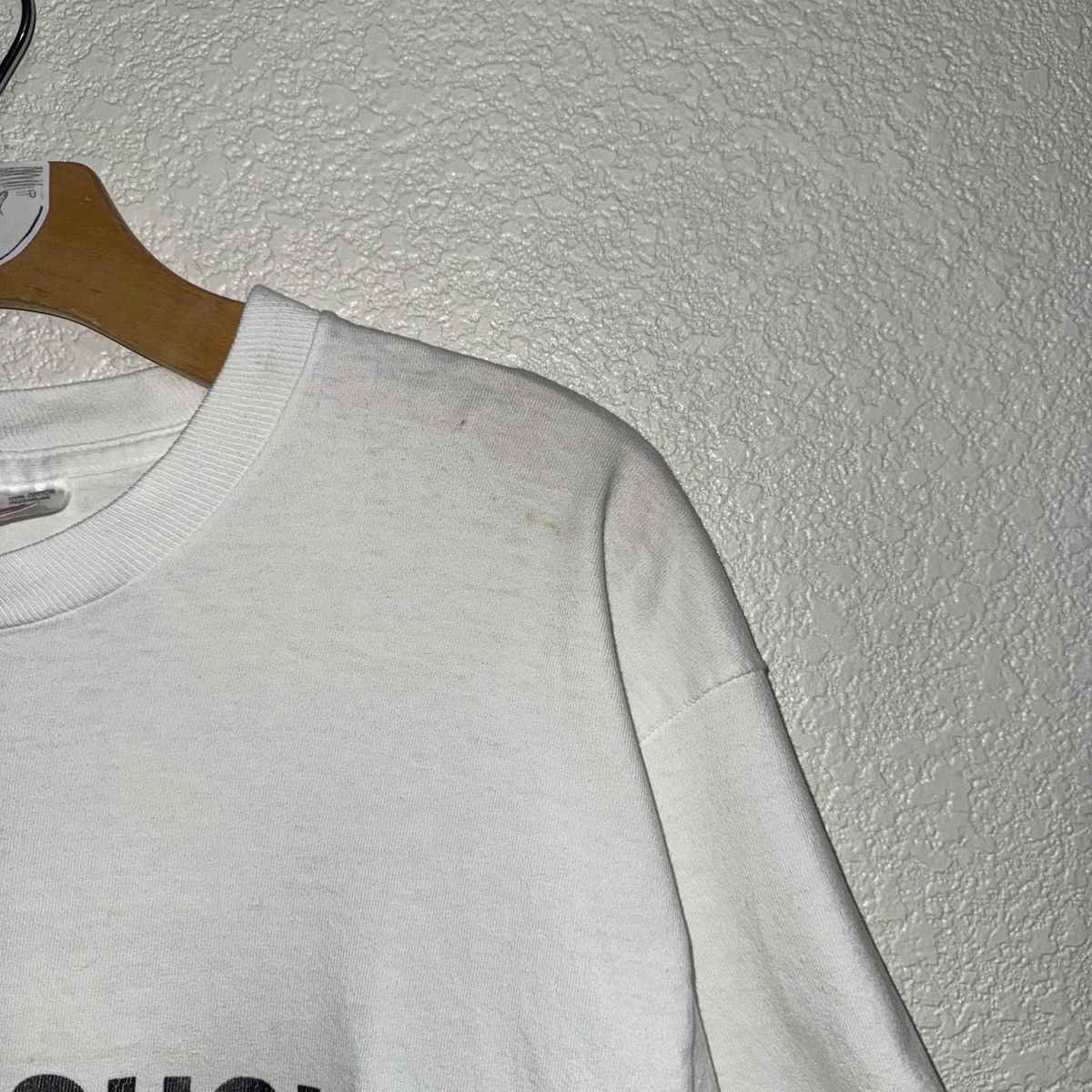 Vintage Vintage Made In USA Single Stitch White Tee “People Suck” Size US M / EU 48-50 / 2 - 2 Thumbnail