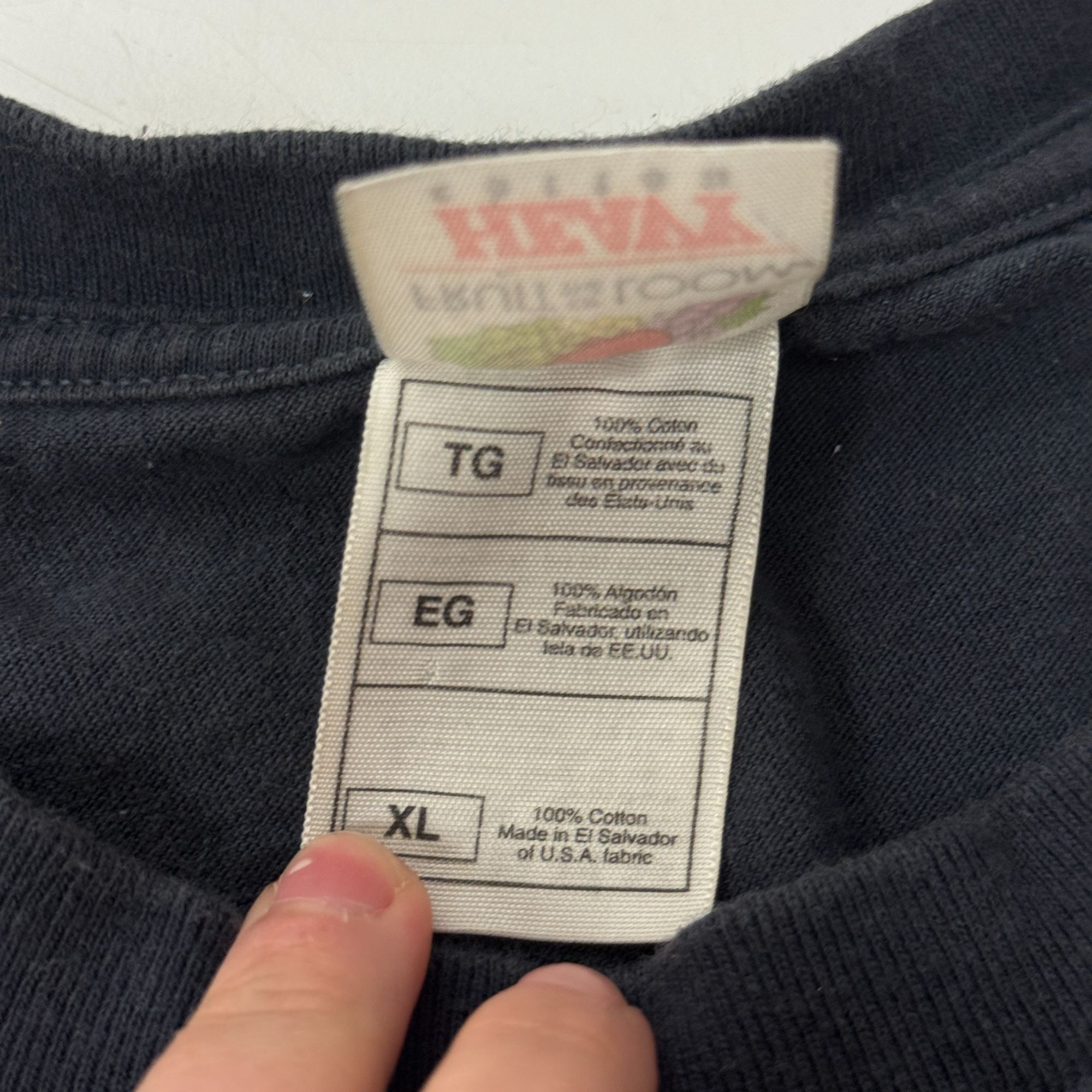 Fruit Of The Loom Gray WOLF Motorcycle Biker Black Hills Rally STURGIS Ride Size US XL / EU 56 / 4 - 5 Thumbnail
