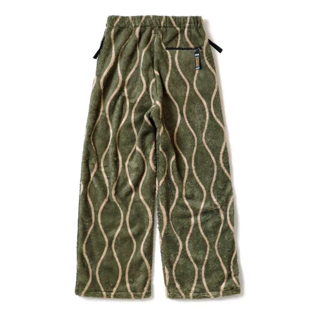 Kapital Kapital Drunken Stripe Fleece Easy Straight Pants Size US 32 / EU 48 - 2 Thumbnail