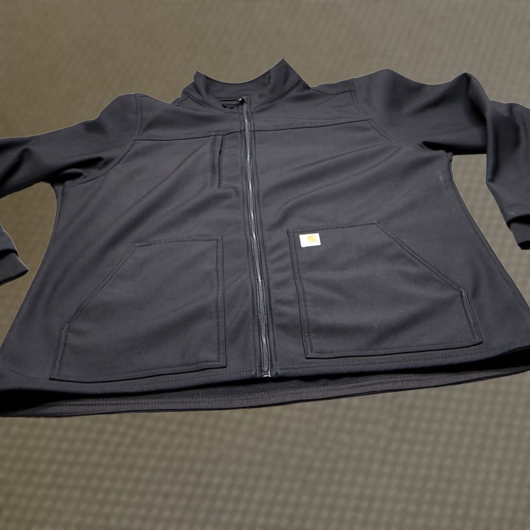 Carhartt Carhartt Jacket Men 2XL Black Modern Fit Rugged Flex Peak Bonded Fleece Size US XXL / EU 58 / 5 - 1 Thumbnail