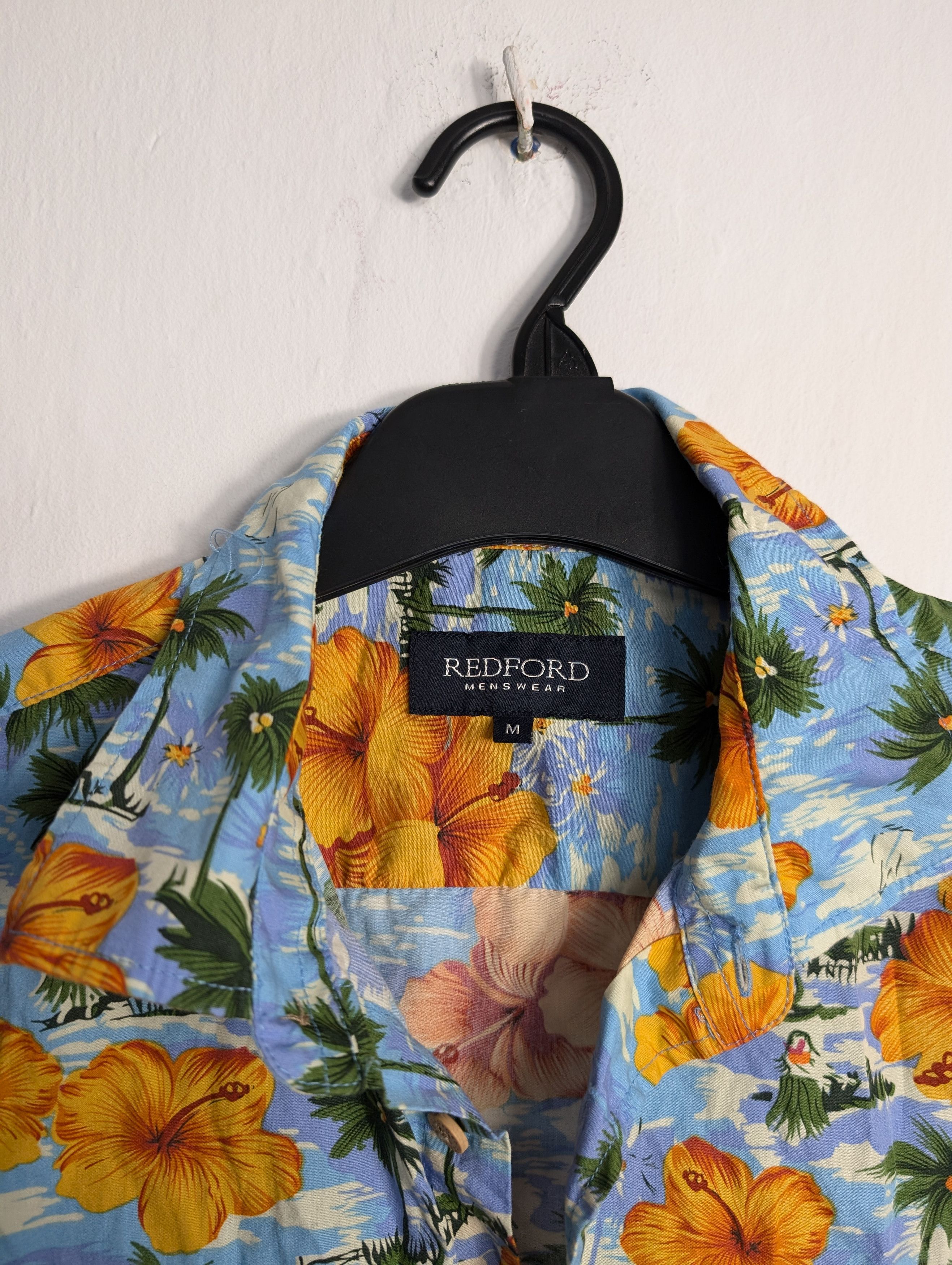 Vintage Vintage Y2K Hawaiian Shirt - Summer Floral Palm Tree Print Size US M / EU 48-50 / 2 - 3 Thumbnail