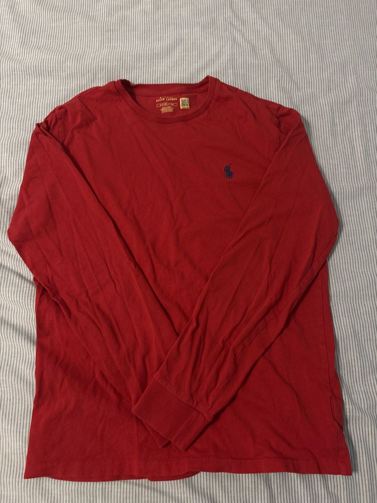 Polo Ralph Lauren Ralph Lauren Red Long-sleeve❤️❤️ Size US S / EU 44-46 / 1 - 1 Thumbnail