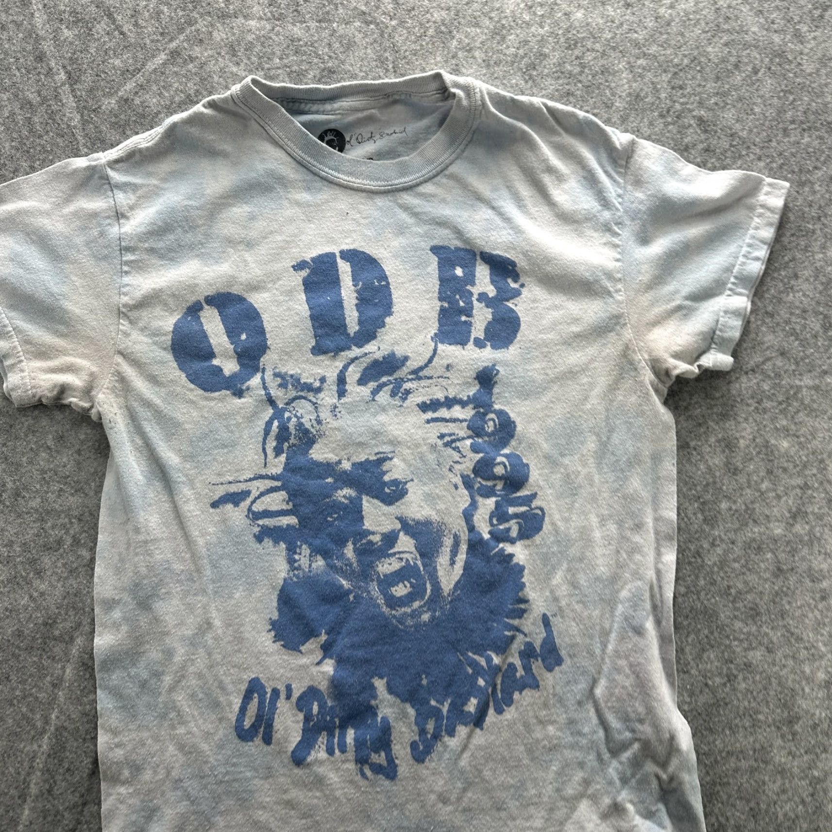 Vintage VINTAGE Ol' Dirty Bastard ODB Shirt Mens Small Crew Neck Blue 1995 Wu Tang Hip Hop 90s T-Shirt Mens Small Blue ODB Wu Tang Clan Size US S / EU 44-46 / 1 - 2 Thumbnail