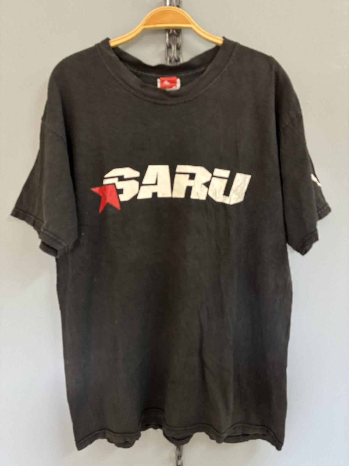 Japanese Brand Vintage Y2K Sarcastic! SARU Japanese Brand t shirt Size US L / EU 52-54 / 3 - 5 Thumbnail