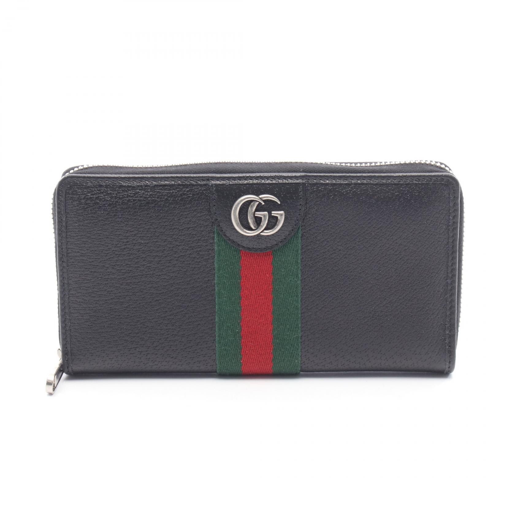 Gucci Gucci Gucci Ophidia Leather Long Wallet Leather Long Wallet 834694 DUTY FREE for USA Size ONE SIZE - 1 Thumbnail