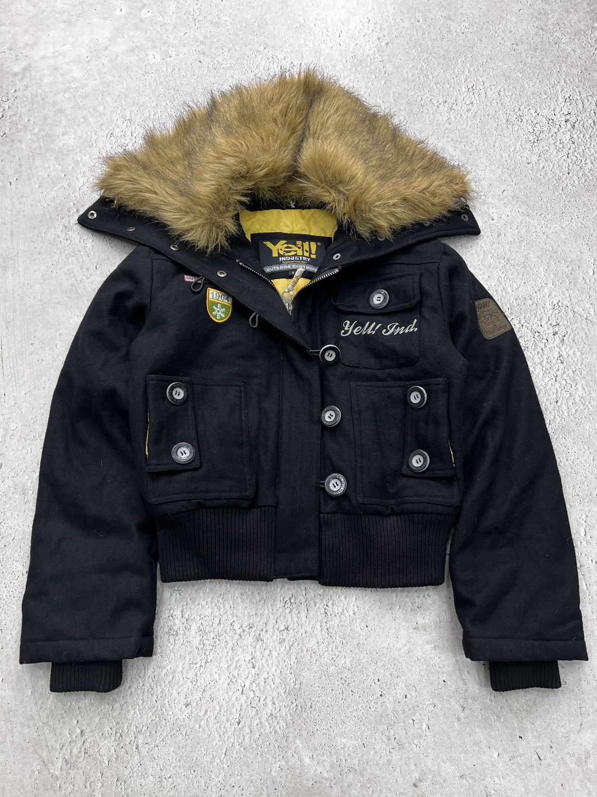 If Six Was Nine If six was nine style fur fuzzy collar japanese jaclet wool Size US S / EU 44-46 / 1 - 1 Thumbnail