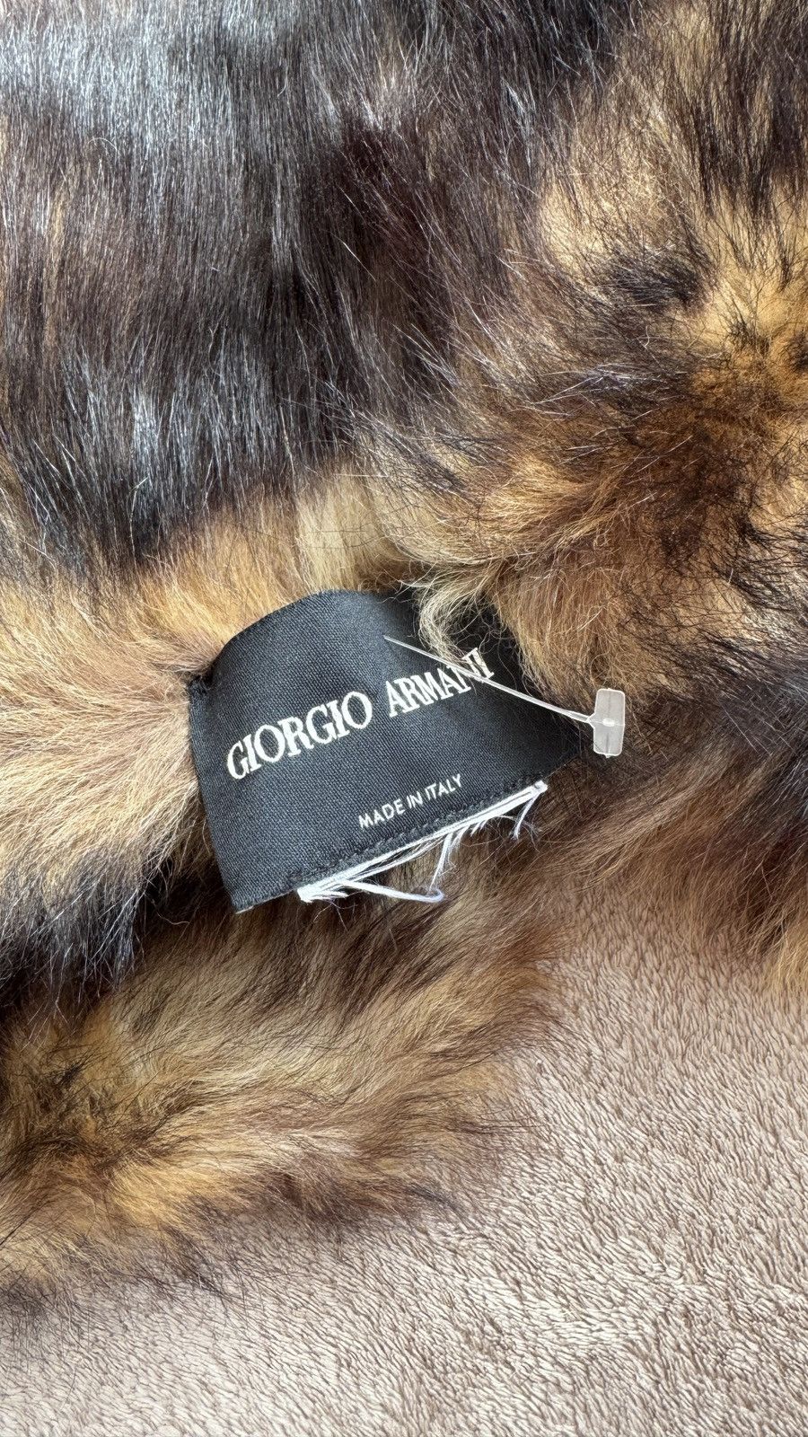 Giorgio Armani Giorgio Armani Fur Scarf Collar margiela gucci balenciaga Size ONE SIZE - 4 Thumbnail
