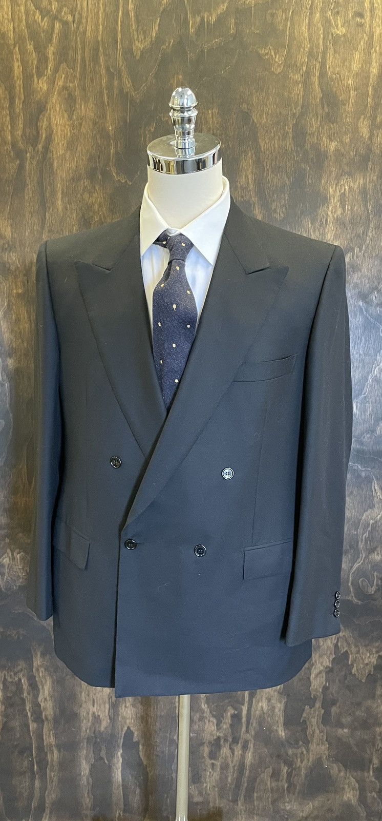 Wool-Cashmere Double Breasted Tiberio Jacket