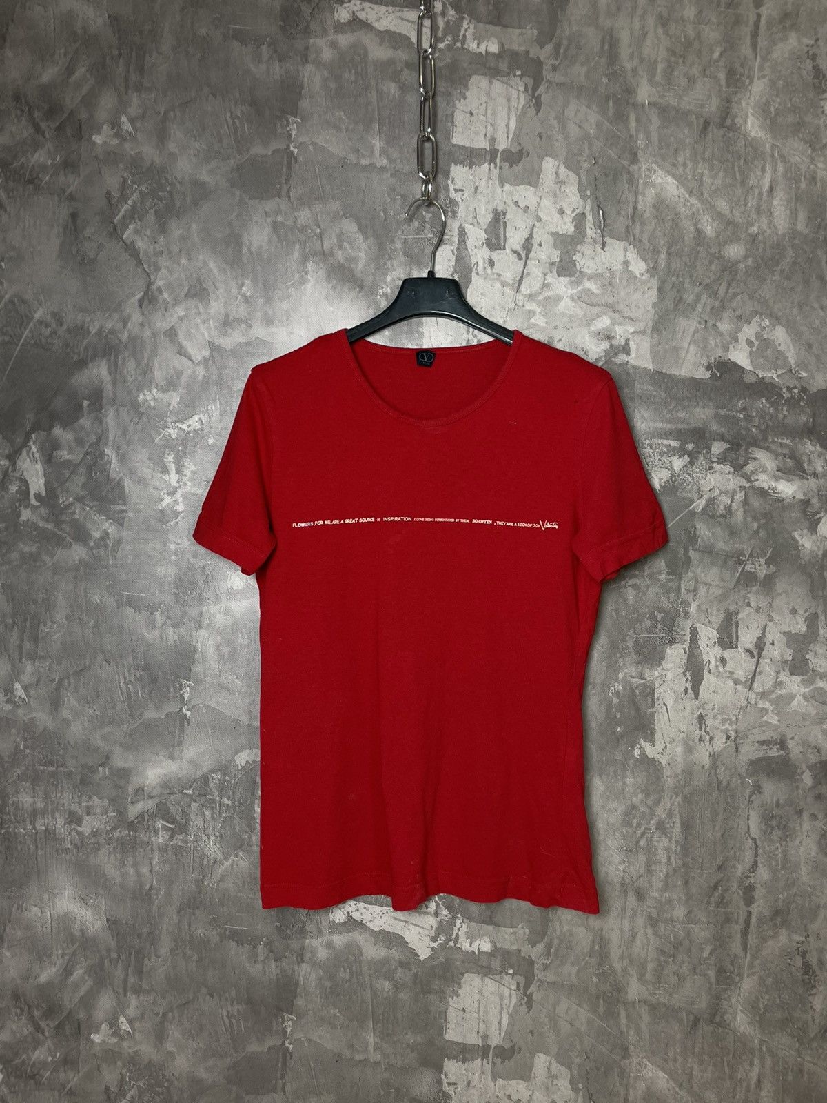 Valentino Valentino Big Logo Avant Garde Y2K Retro T shirt Size M / US 6-8 / IT 42-44 - 1 Thumbnail