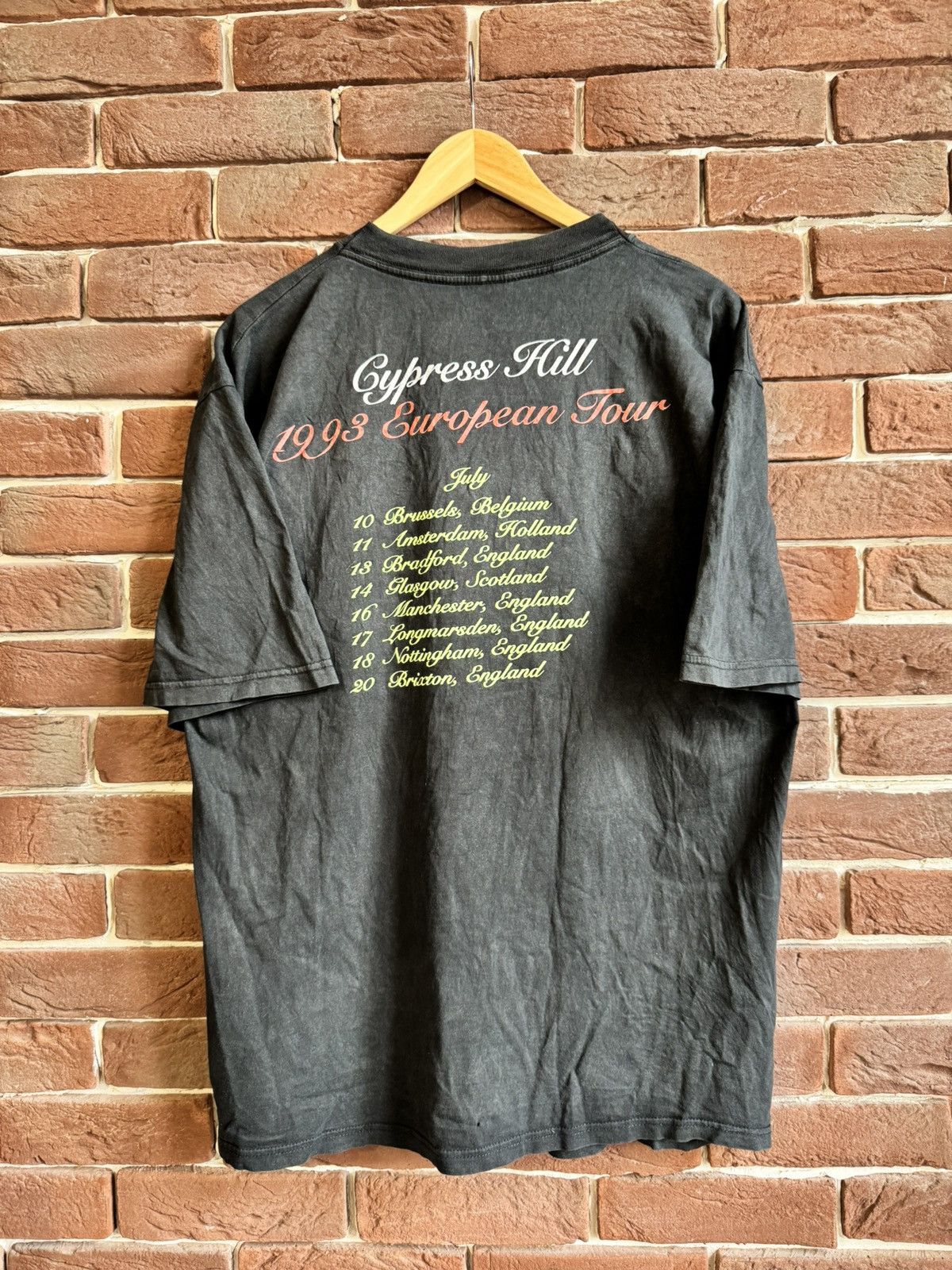 Band Tees 🔥Rare Vintage Cypress Hill 1993 Euro Tour Rap Band Tee XL Size US XL / EU 56 / 4 - 2 Thumbnail
