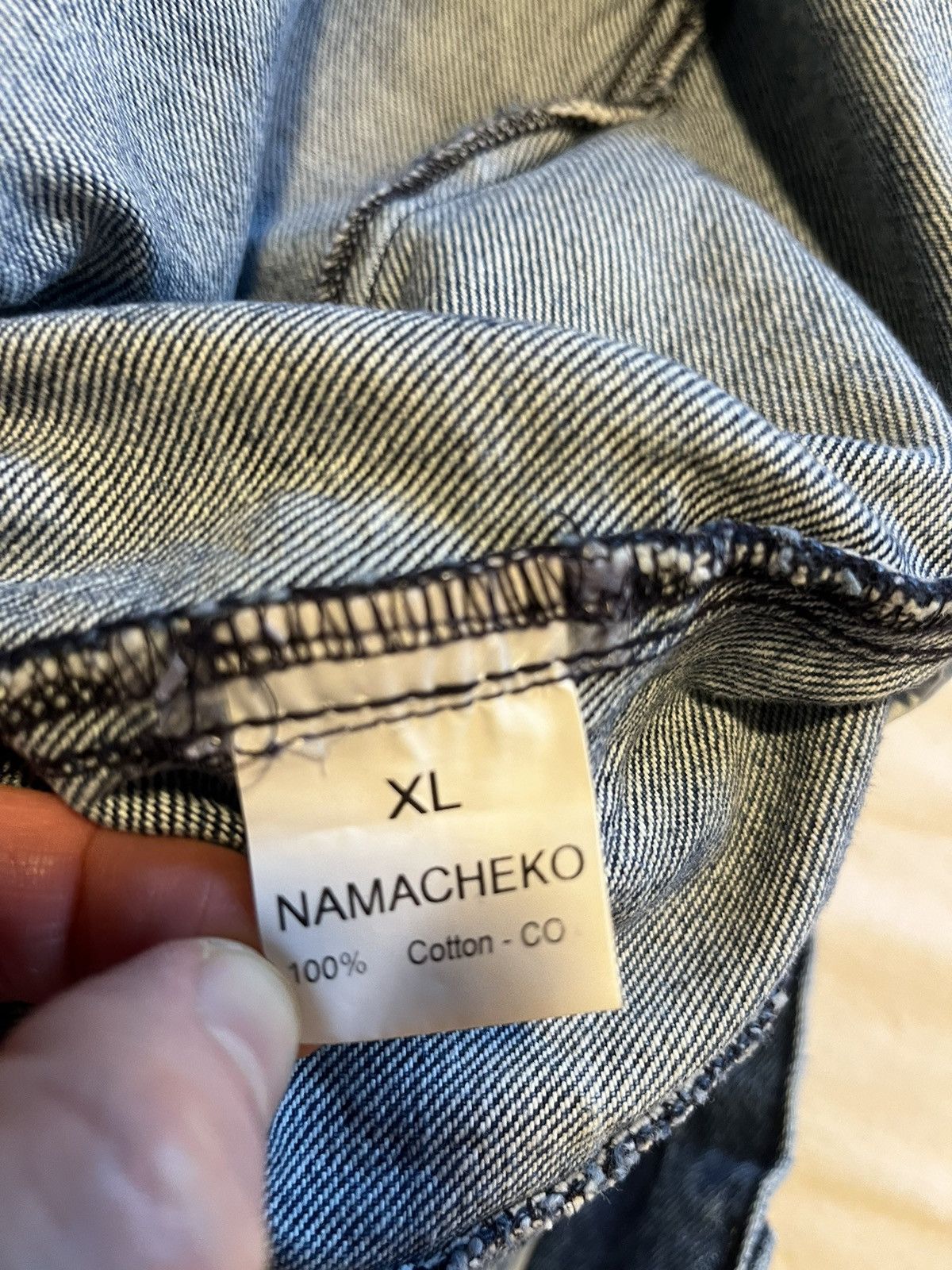 Namacheko Namacheko baggy denim pants. Size US 37 - 7 Thumbnail