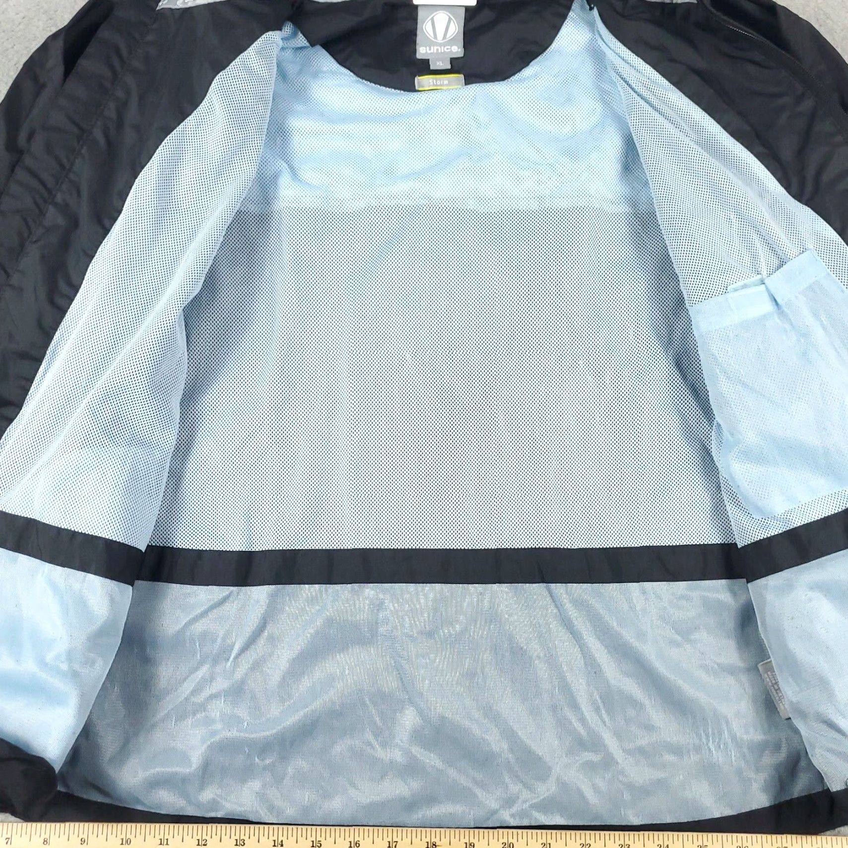 Vintage Sunice Jacket Womens Size XL Black Golf Full Zip Up Hoodie Windbreaker Adult Size XL / US 12-14 / IT 48-50 - 5 Thumbnail