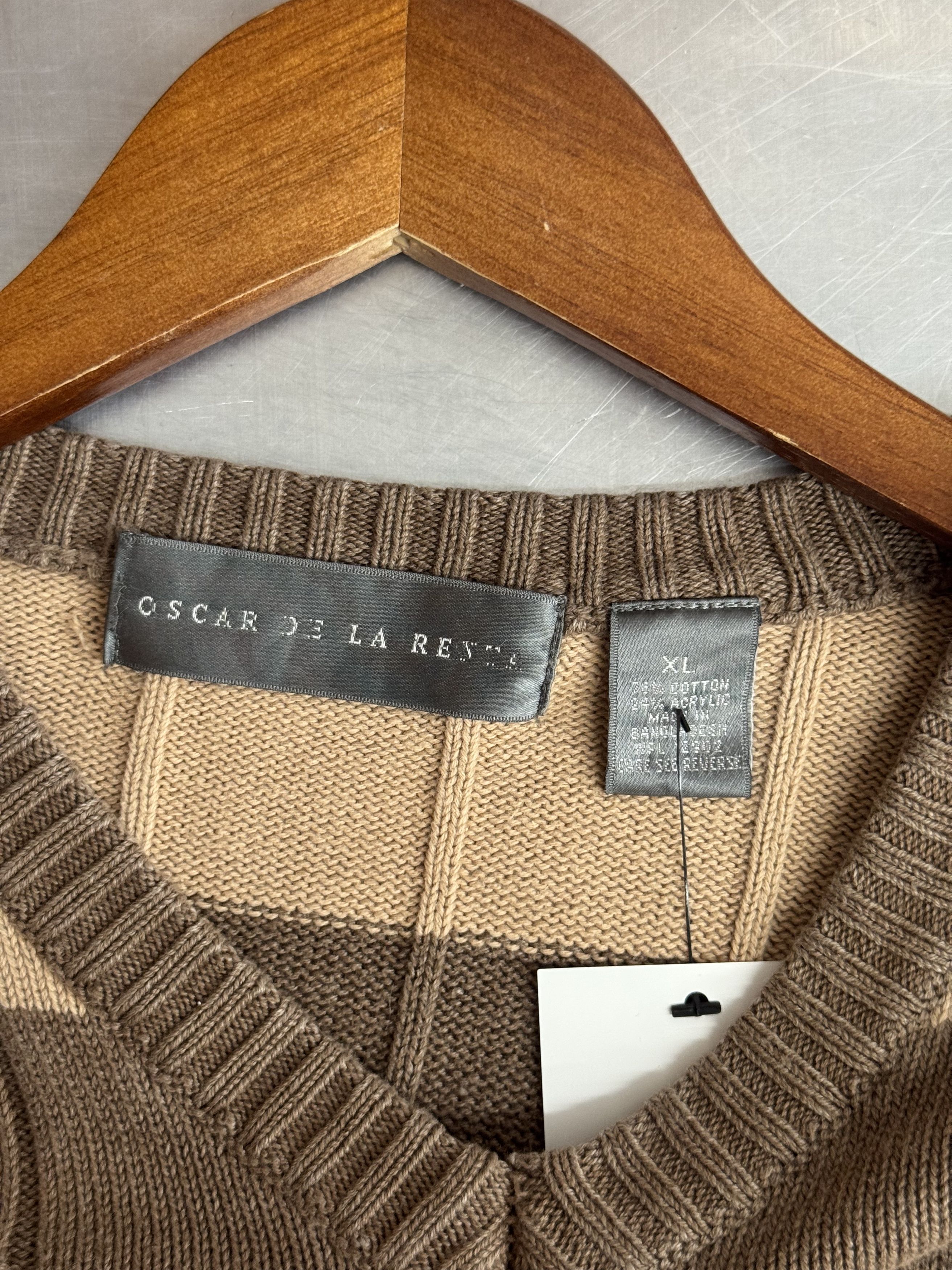 Oscar De La Renta Vintage Sweater Size US XL / EU 56 / 4 - 4 Thumbnail